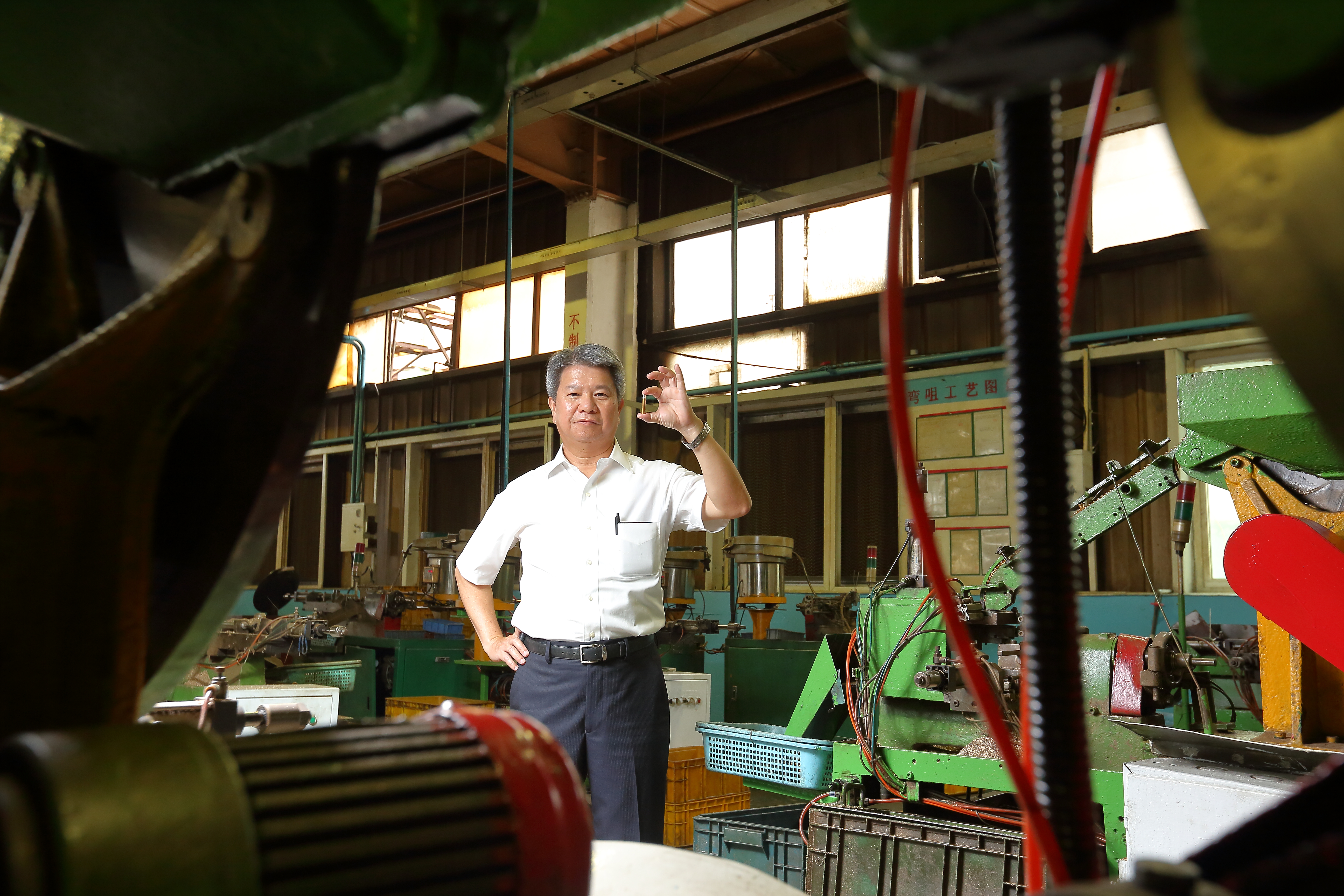 六暉董事長吳金鹿感嘆台灣汽車相關零組件沒靠山，都靠自己拚搏。