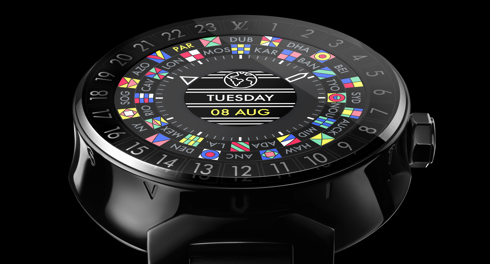 【錶評】LOUIS VUITTON Tambour Horizon Monogram