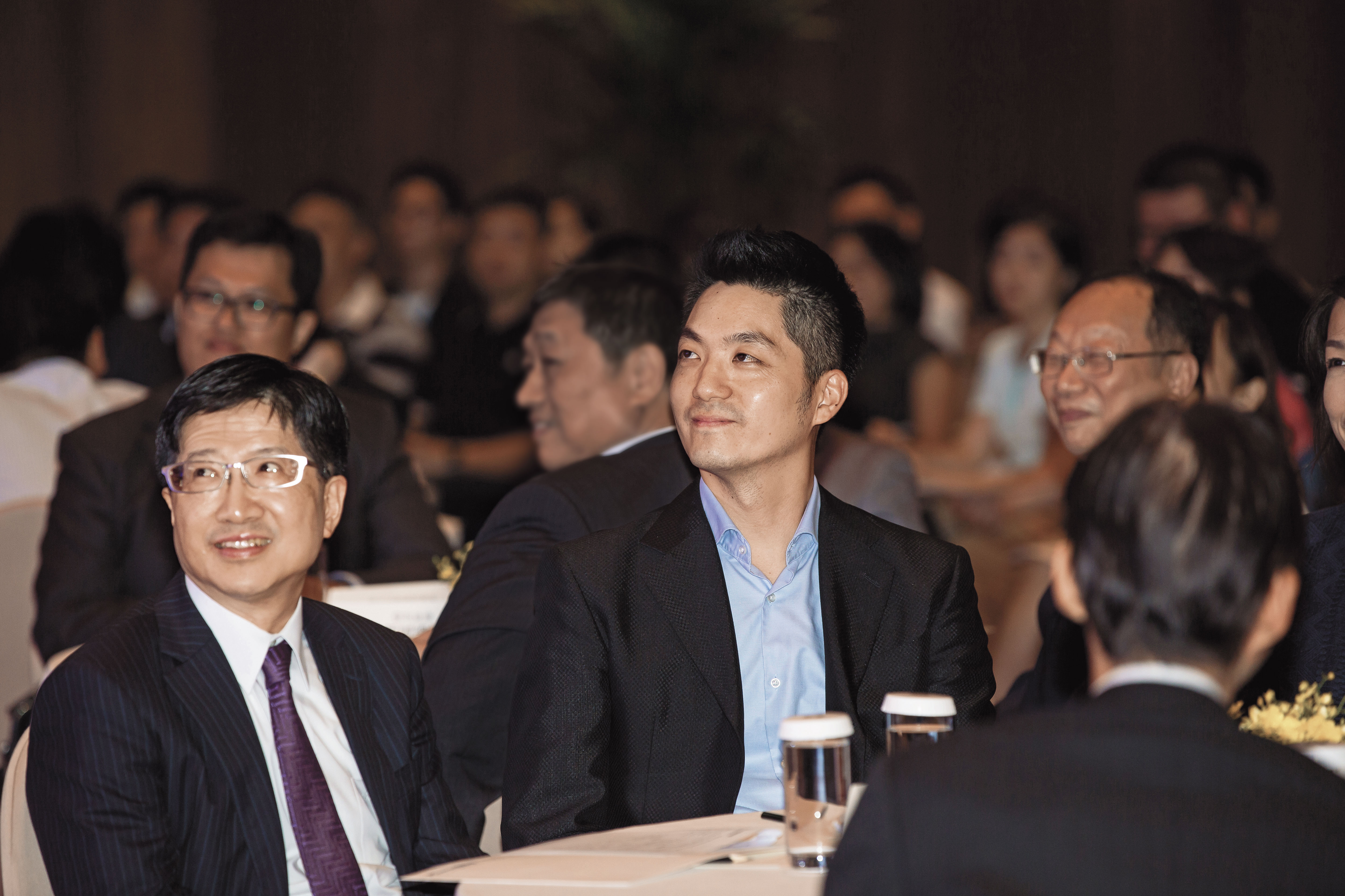 台北市長鎖定立委蔣萬安（圖），希望他以高人氣政治明星挑戰柯文哲。圖為蔣萬安參加PChome活動時照片。