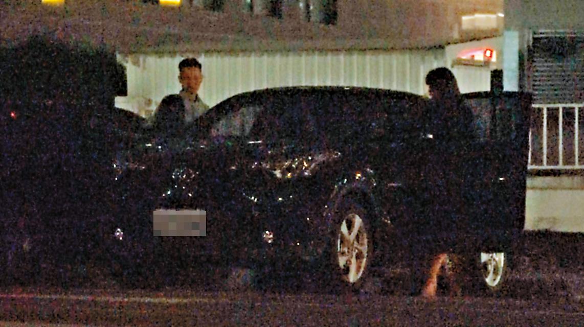 陳思宇載鋼砲男共享晚餐。