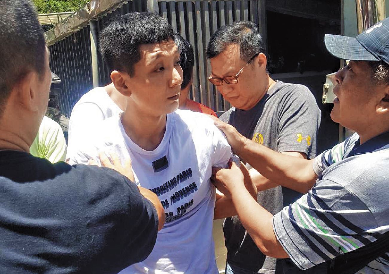 韓籍慣竊趙準基8月1日竊取民進黨部9萬元，逃亡6日後遭警方逮捕。