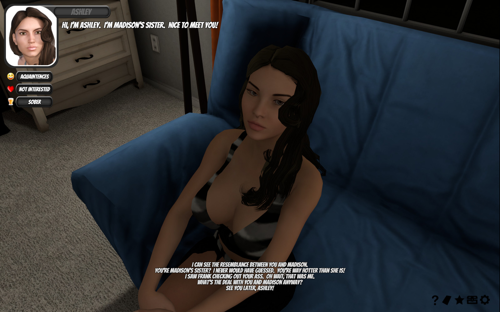 Eek ! Game 叫屈,認為故事不是只有性,但大家只看得到性。(圖/ Steam )