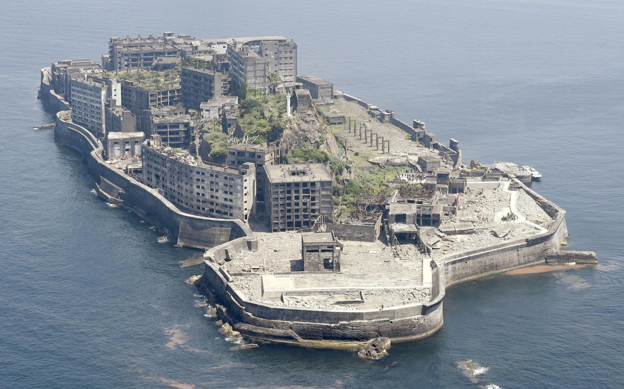 軍艦島於2015年列為世界文化遺產,讓柳昇完興起以其為背景拍攝電影的念頭。(東方IC)