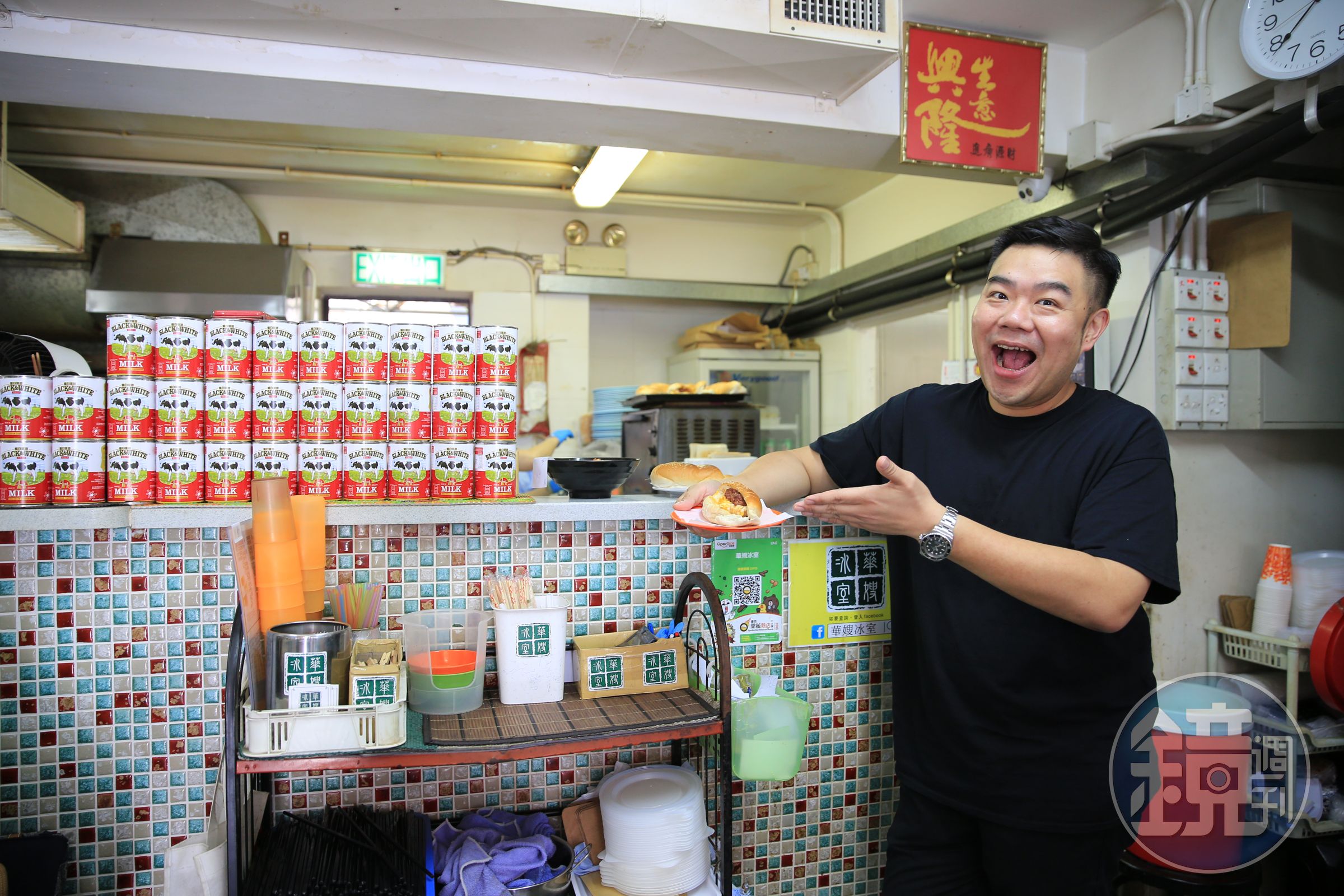 香港少年食神林澄光Michael Lam是華嫂的忠實顧客，未來還想幫她把港式冰室文化帶到亞洲各地。