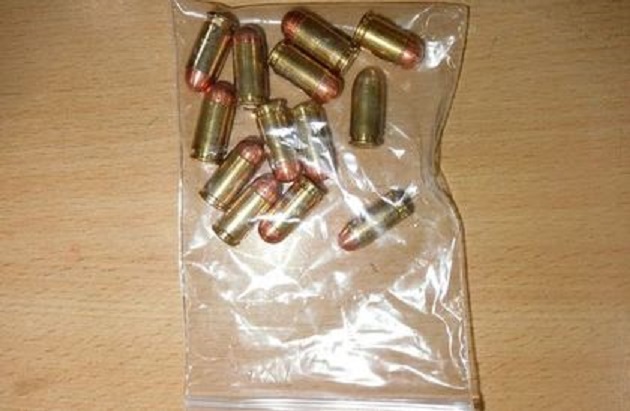 警方搜出改造子彈共13顆。