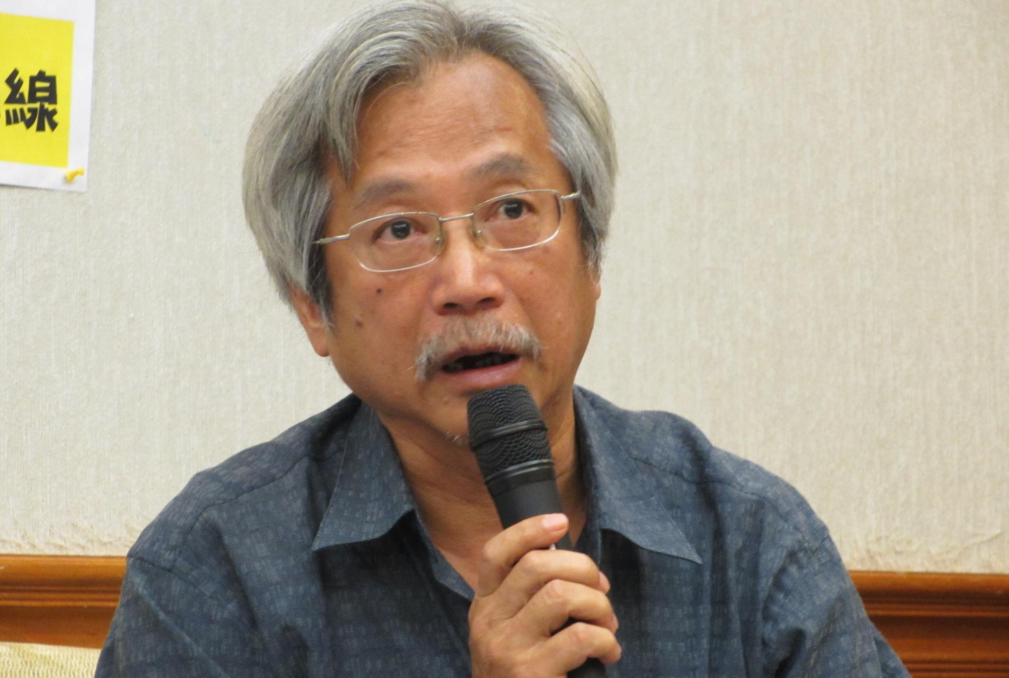 台灣金融業工會聯合總會副理事長賴萬枝。（圖擷取自維基百科）