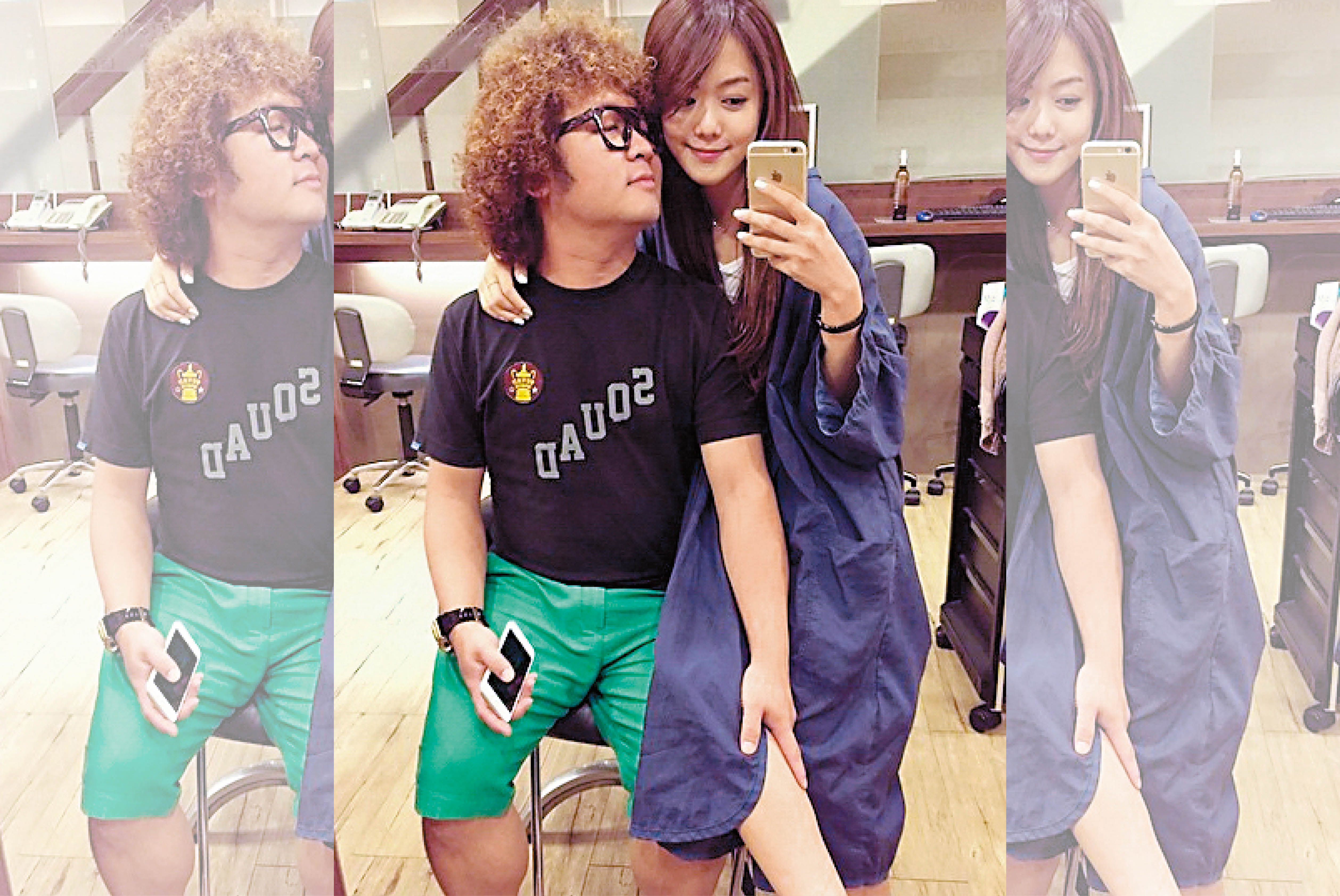 納豆(左)和林千又(右)交往時,經常在臉書po放閃甜蜜照。(翻攝自林千又IG)