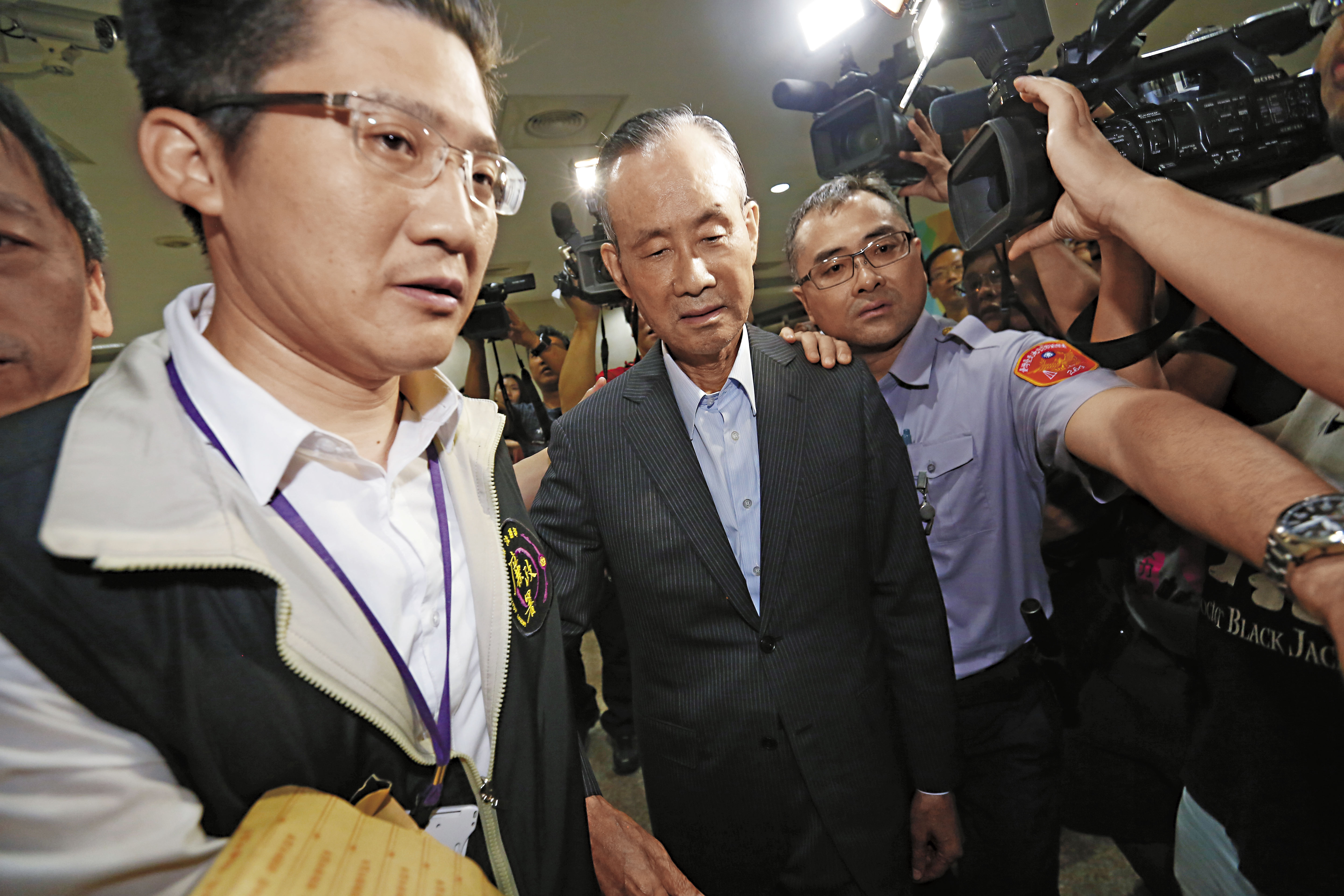 檢方懷疑，2004年馬英九台北市長任內，與遠雄集團負責人趙藤雄（圖中）密會，將追查其中有無圖利遠雄集團。