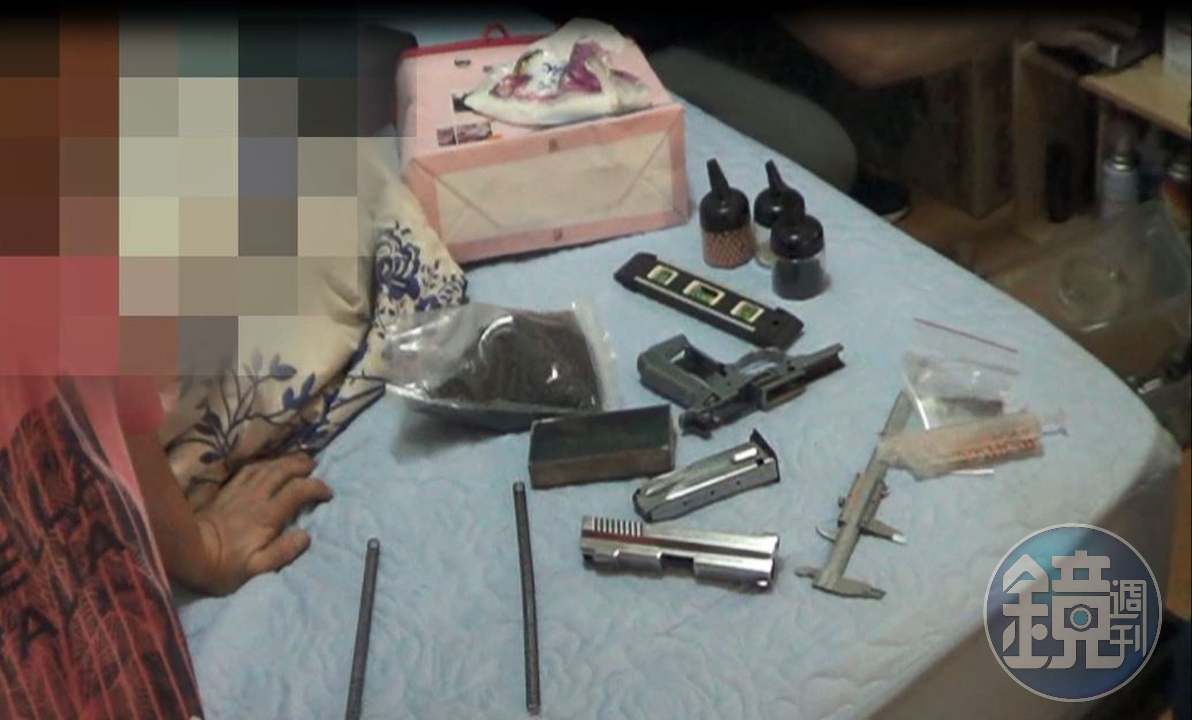 住苗栗的劉嫌稱江湖走跳必須改槍，讓警方啼笑皆非。