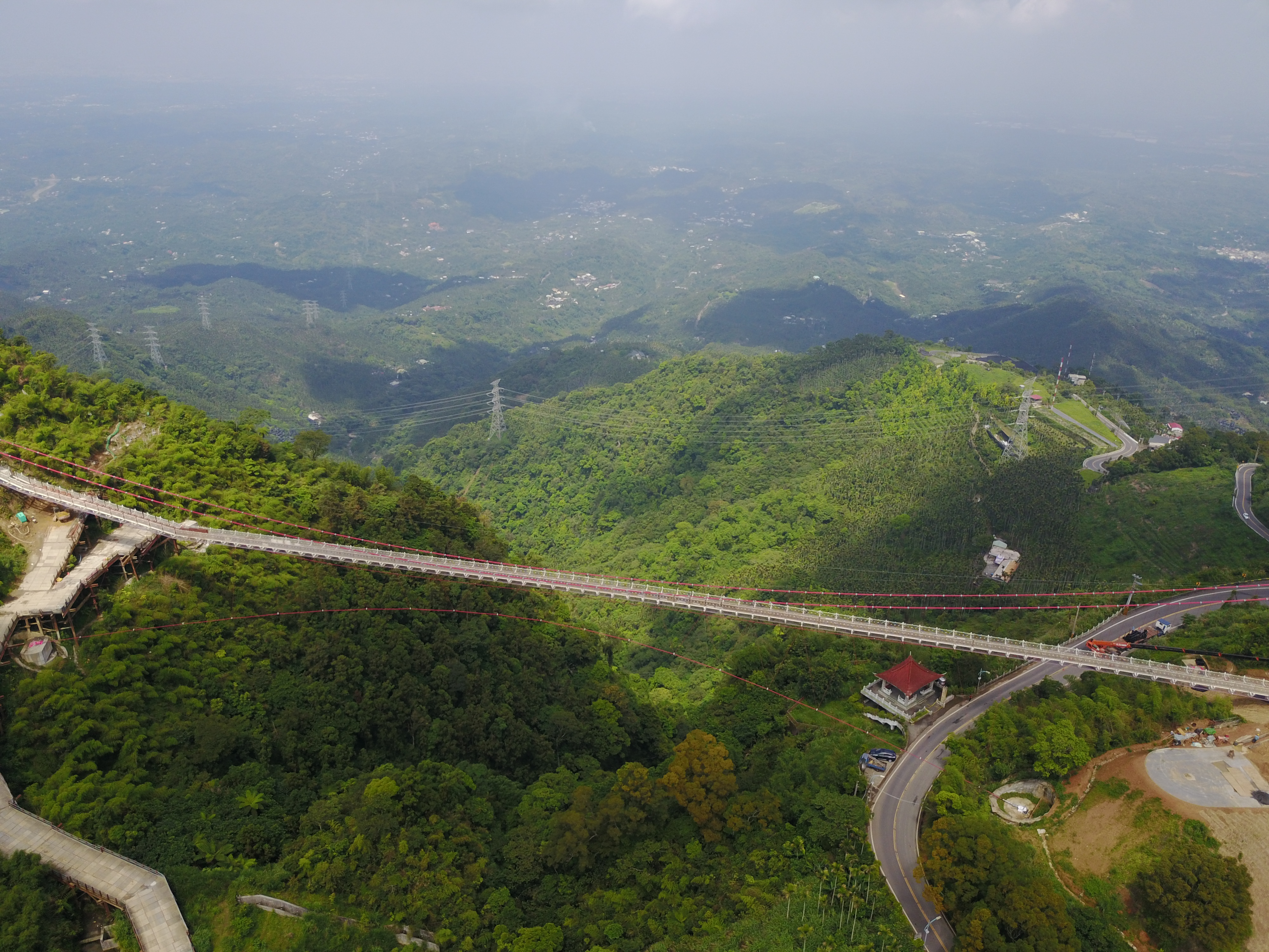 太平雲梯可鳥瞰整個嘉南平原。