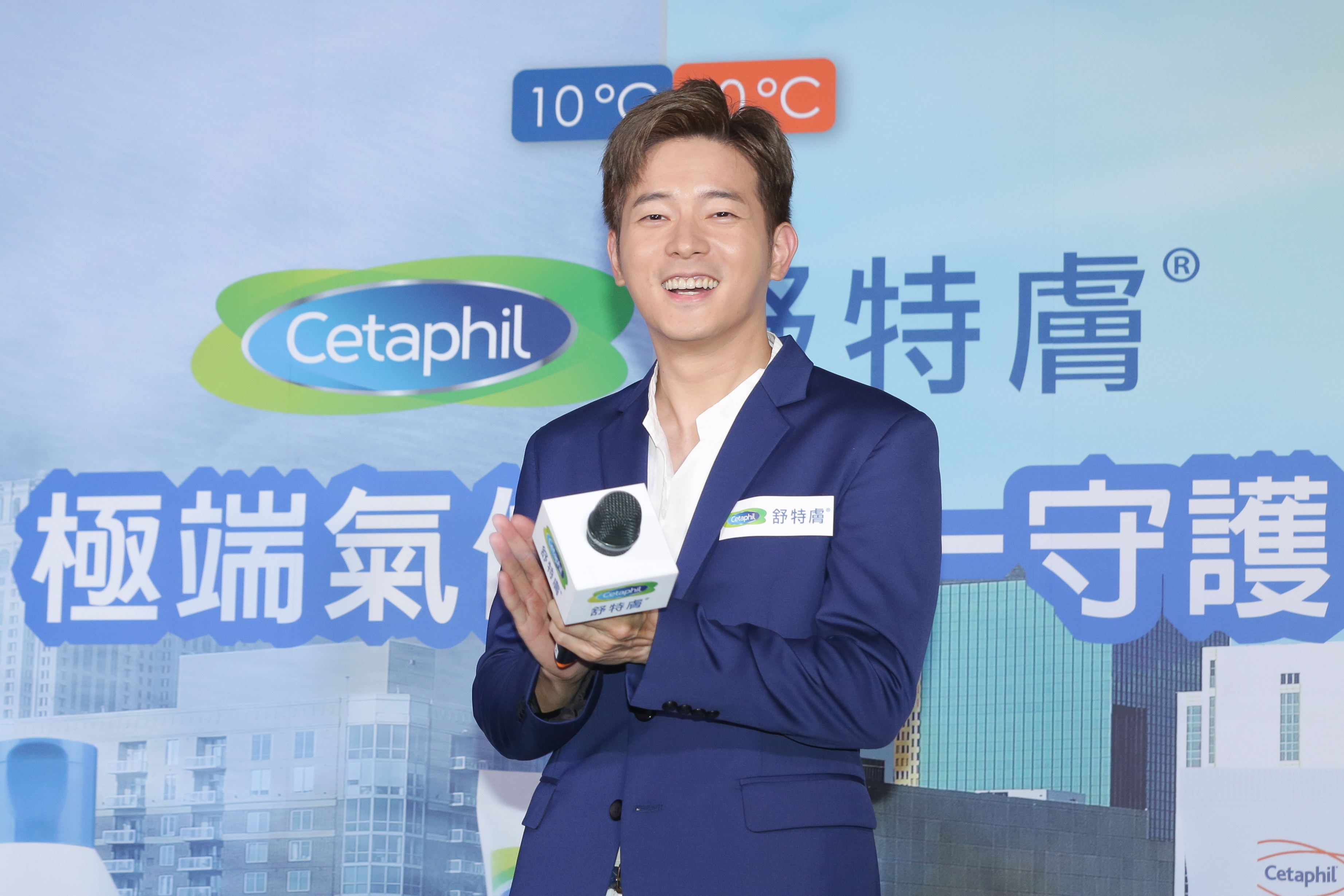 宥勝出席保養品活動，大談爸爸經。