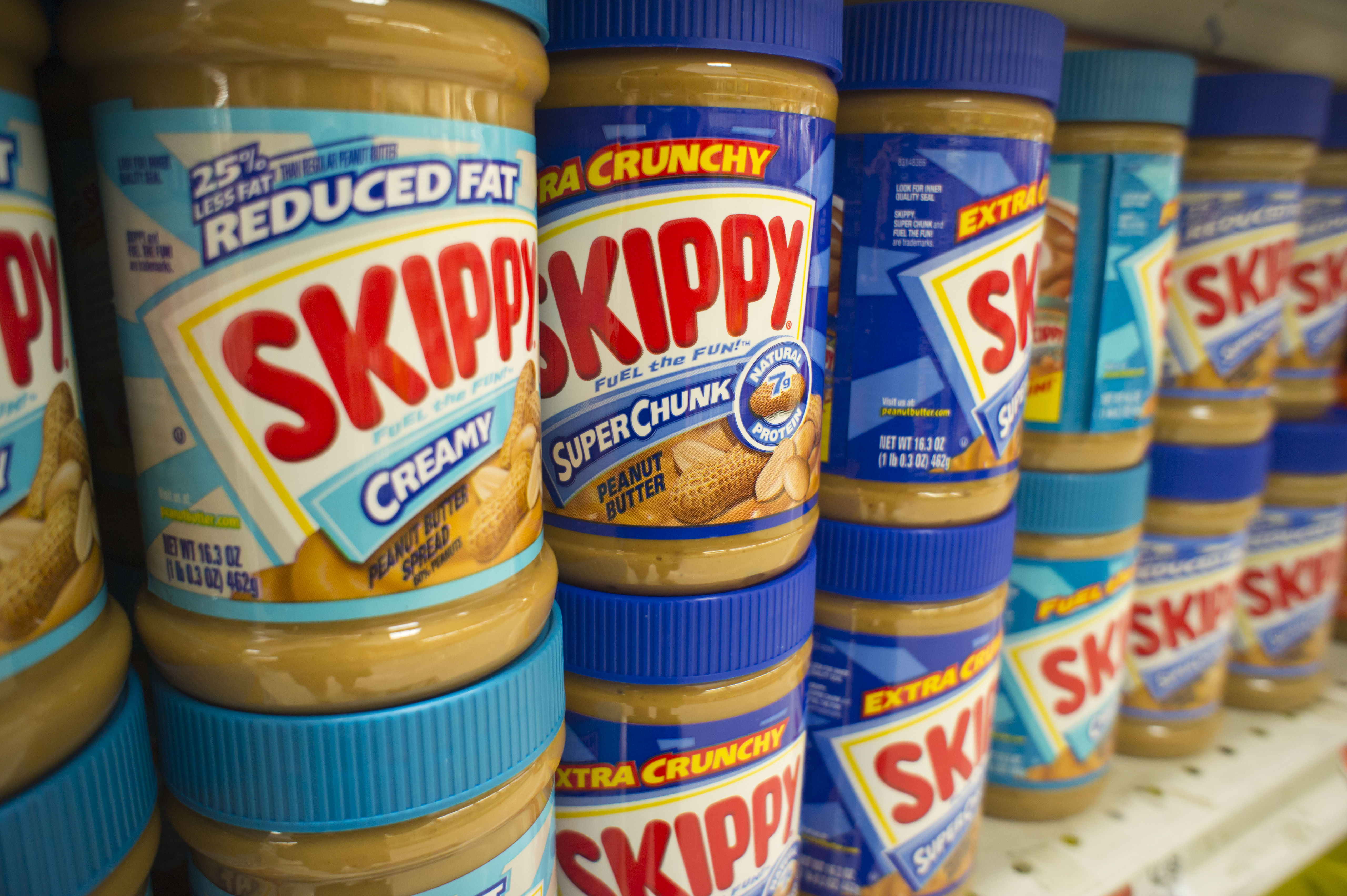 花生醬是許多兒童的最愛，卻也是常見的食物過敏原之一。（東方IC）