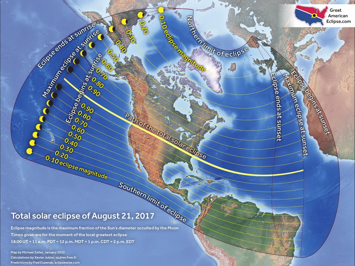 (Michael Zeiler/GreatAmericanEclipse.com; ArcGIS/Esri)