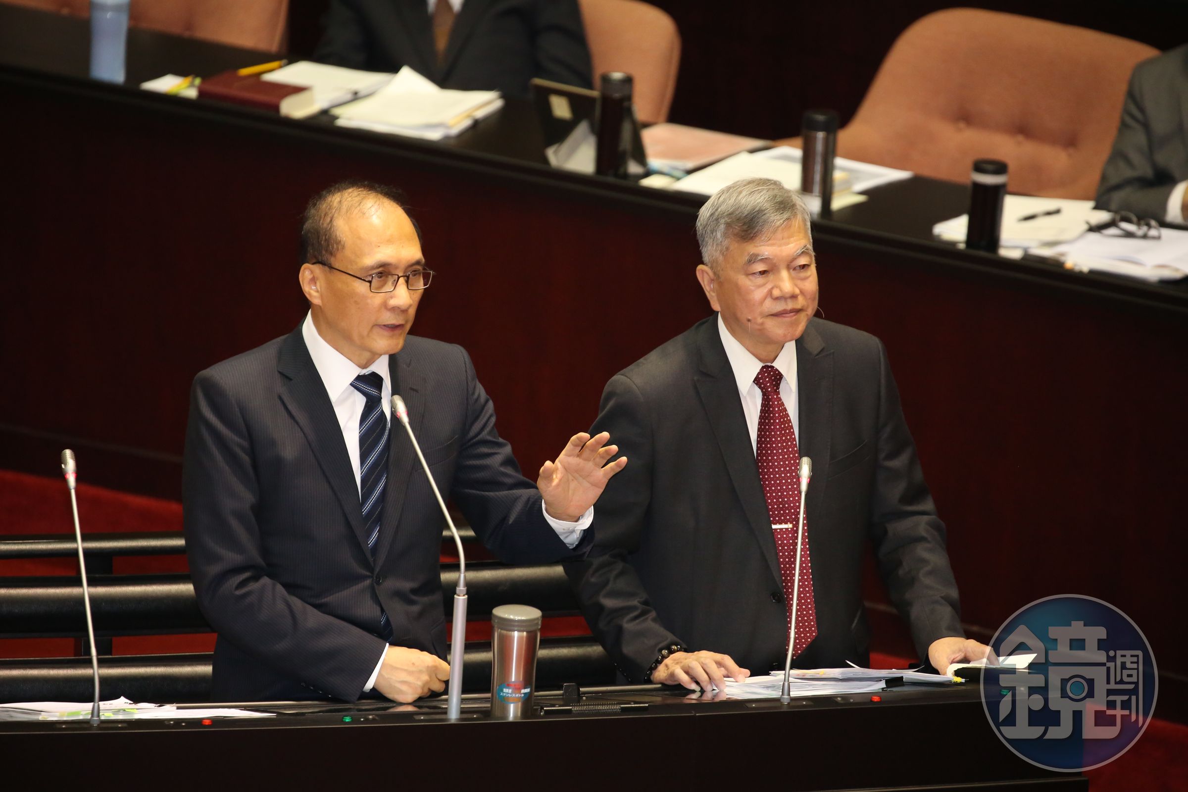 行政院長林全赴立法院，針對815停電事件進行專案報告。