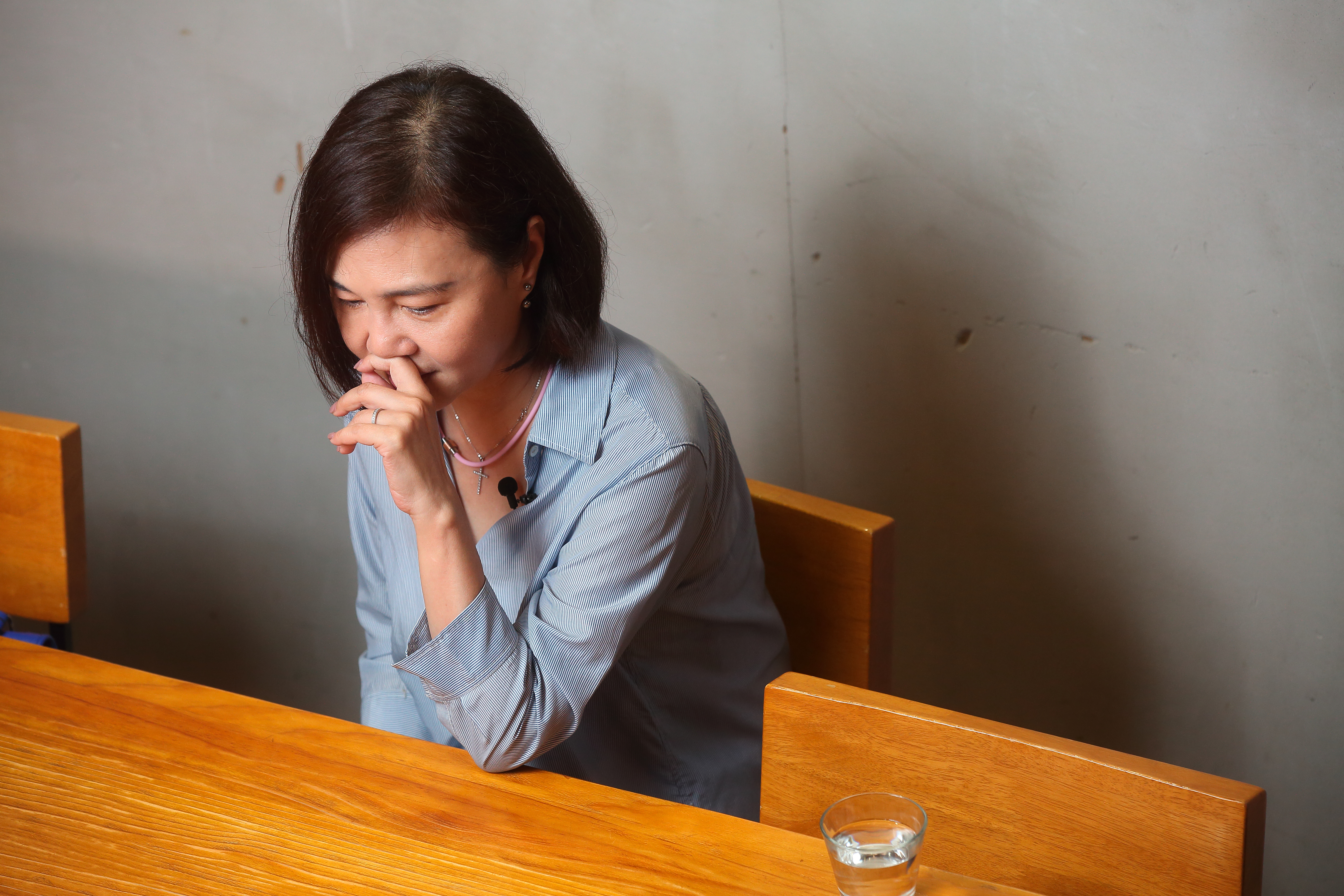 虧欠會員是唐雅君心中最在意的事，訪談過中提及此，她忍不住紅了眼眶。 