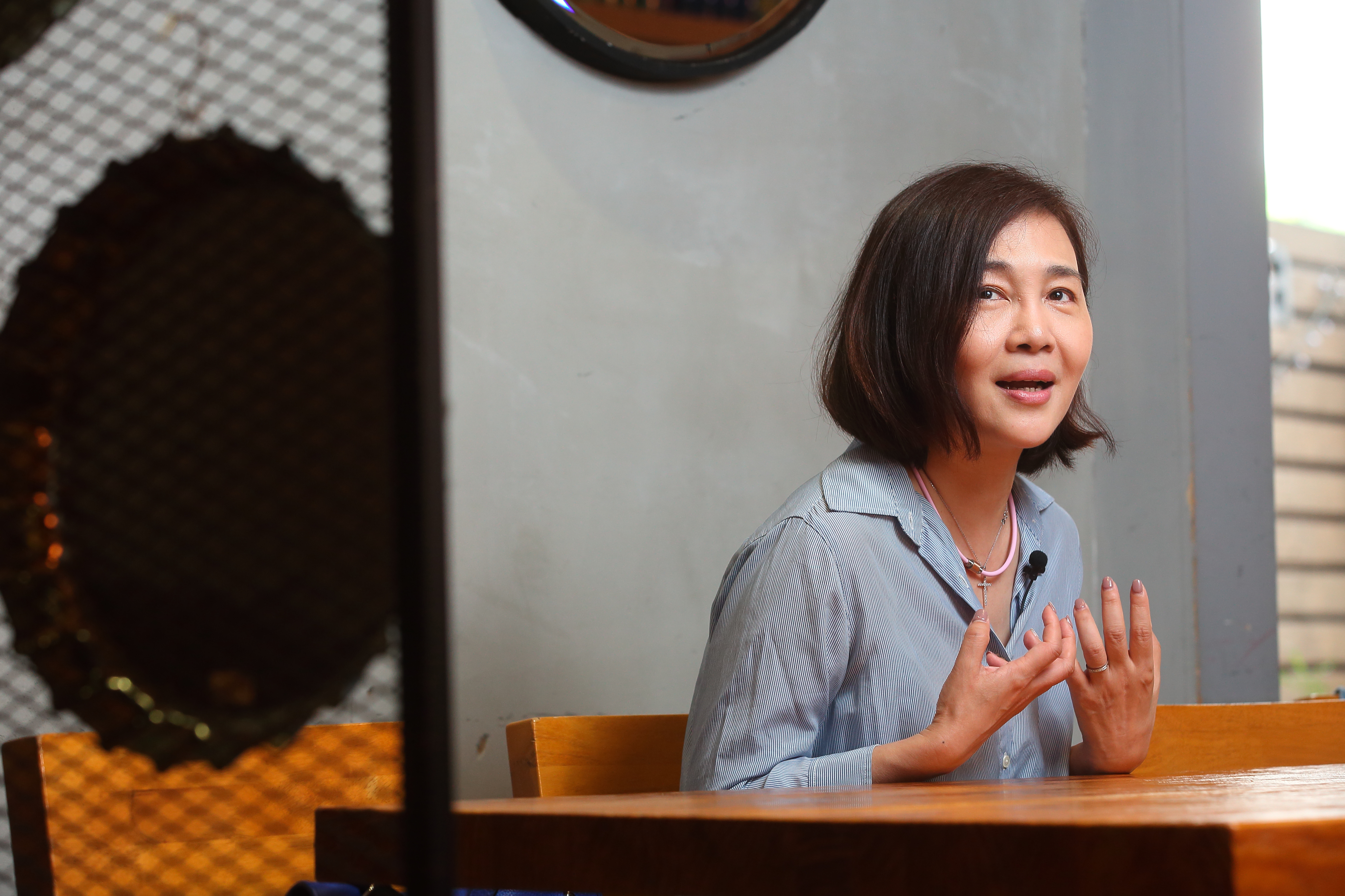  「我要好好活下去」是唐雅君自亞力山大出事後，一直支撐自己的信念。