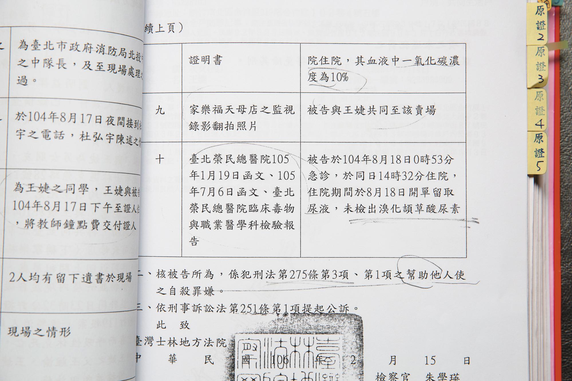 檢方的起訴書清楚指出，杜弘宇身上未驗出安眠藥反應。