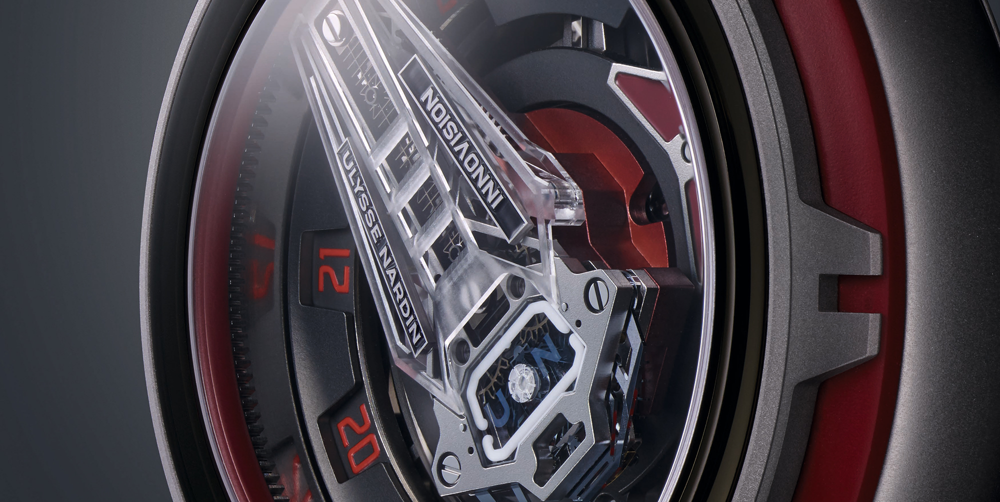 雅典的InnoVision 2腕錶集10項創新功能於一身，展現雅典的科技製錶能力。