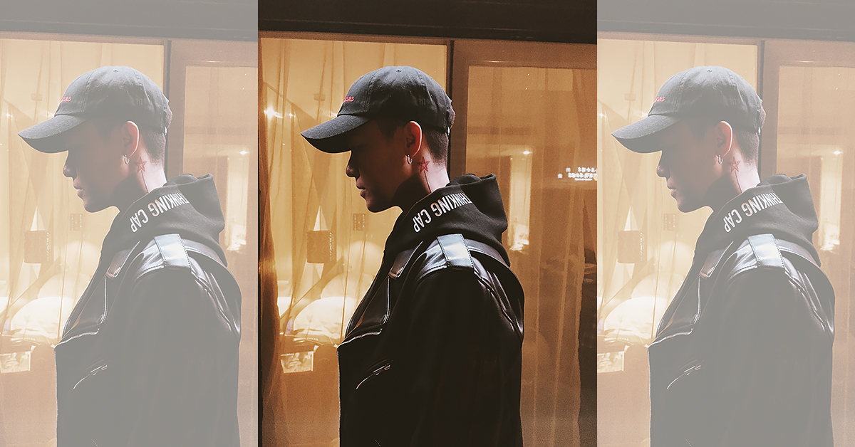 來自大陸桂林的莫莫(化名)，外型帥氣彷彿藝人。