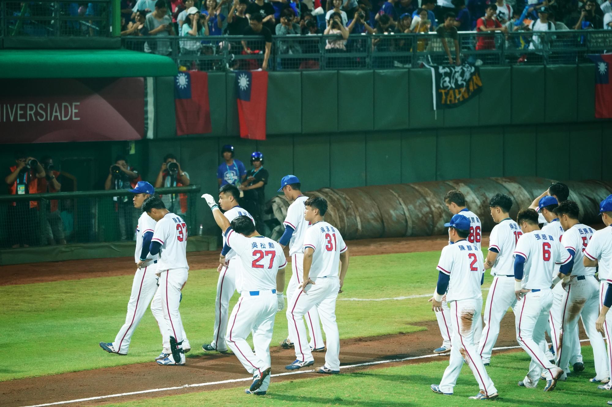 世大運棒球台韓大戰,台灣失誤連連,在四強複賽門前止步。
