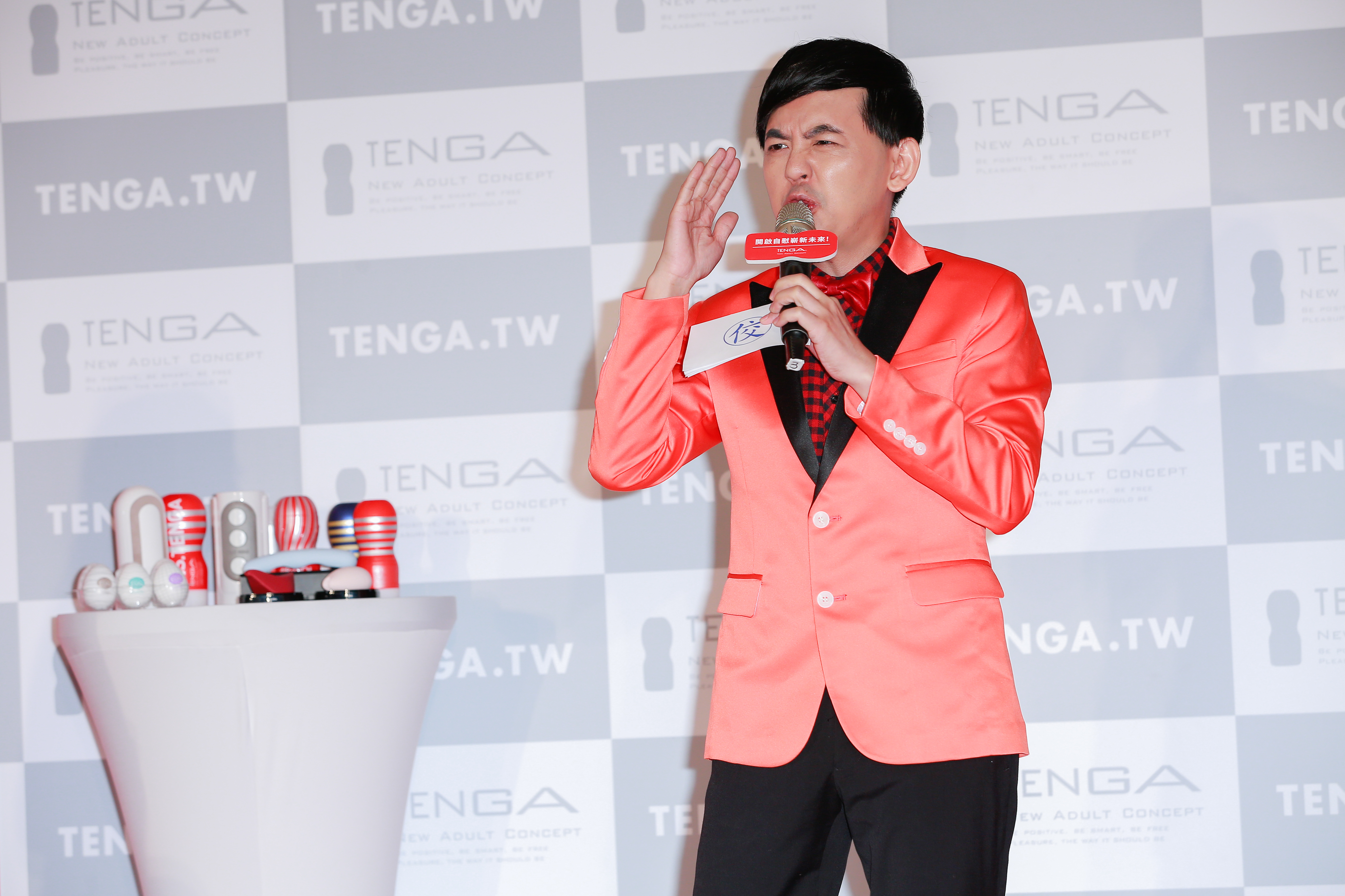 黃子佼坦言和宥勝的私人恩怨不需要公開。（林弘斌攝）