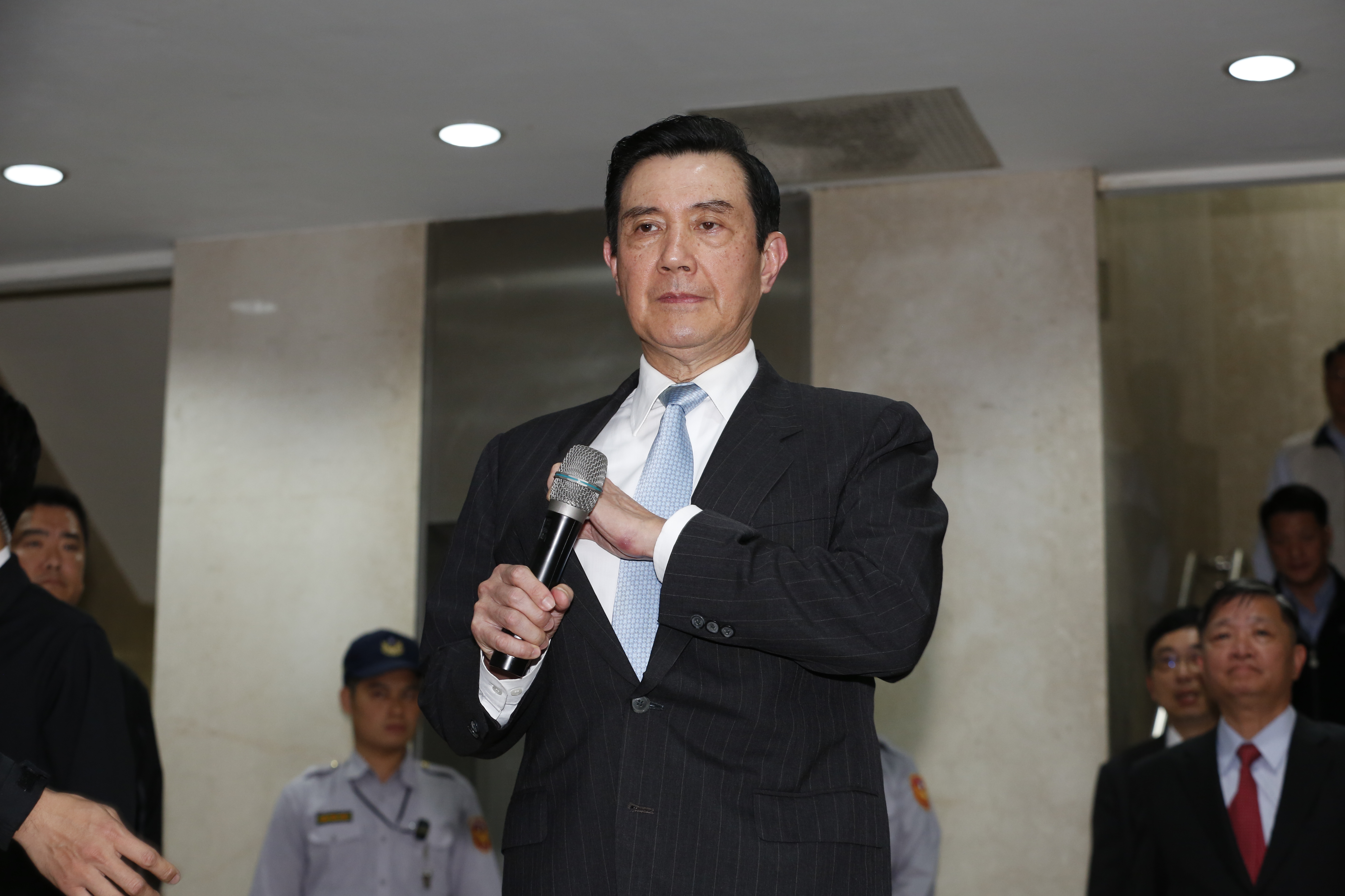 針對馬英九總統任內涉洩密案今宣判無罪，馬辦認為有助於確立憲法上總統應有的行政權限。