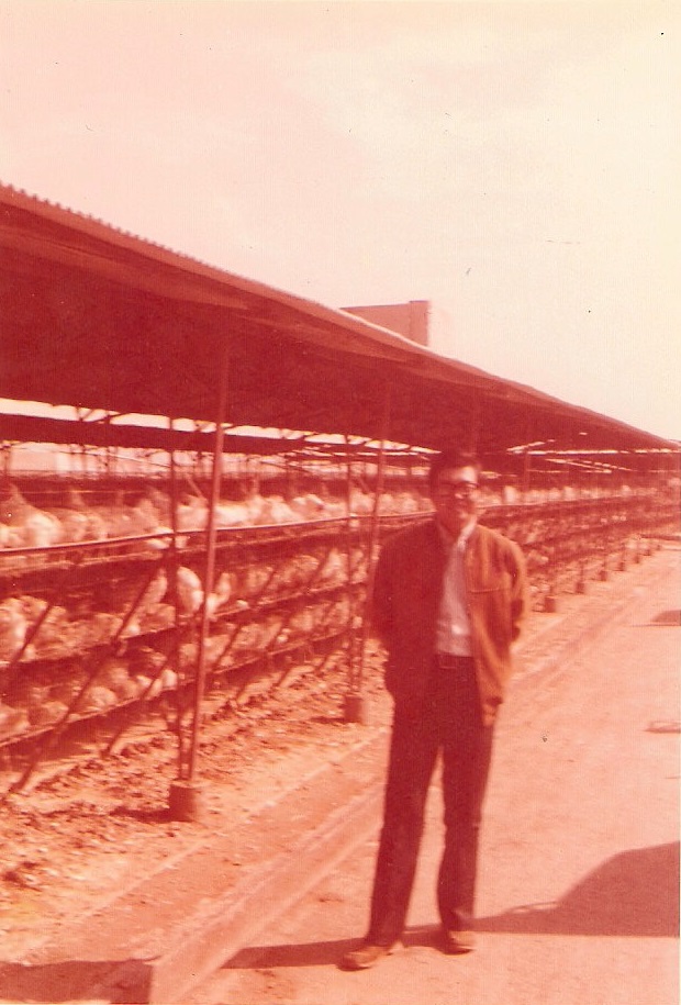 王榮得家族經營蛋場多年，直到1980年代後期才轉行蛋品加工。(福記提供)