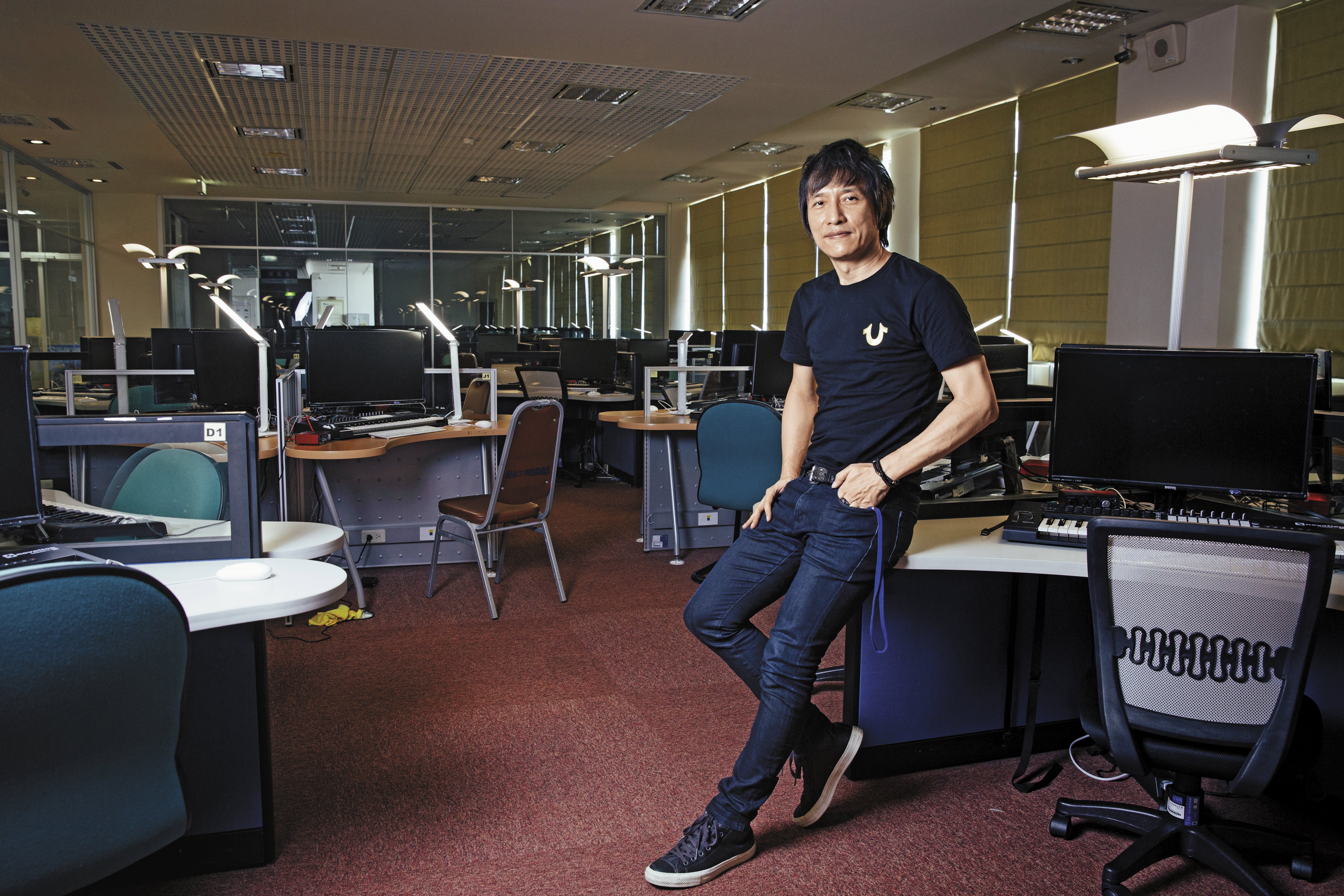 薛忠銘在流行音樂界活躍33年，如今更是台北城市科技大學流行音樂事業系的重要推手。