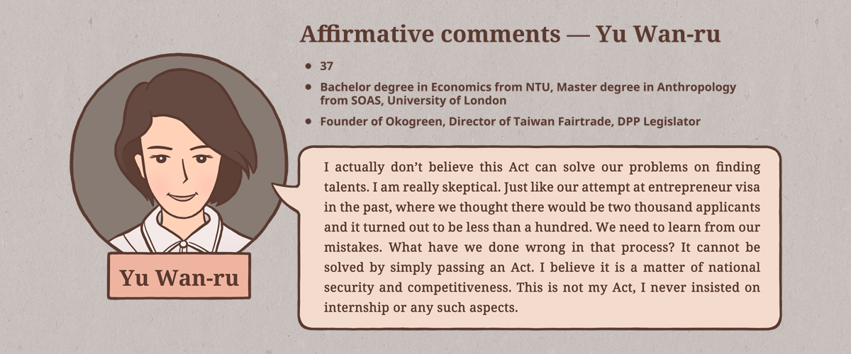 Striving for international talents, is taiwan ready? - Interview with Yu Wan-ru