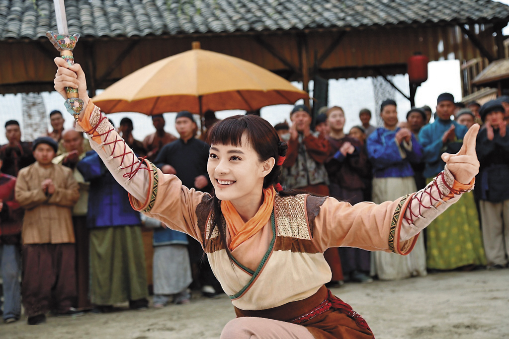 新劇《那年花開月正圓》於8月底播出，孫儷在劇中飾演對數字過目不忘、性格強悍的陝西女首富周瑩。（東方IC）