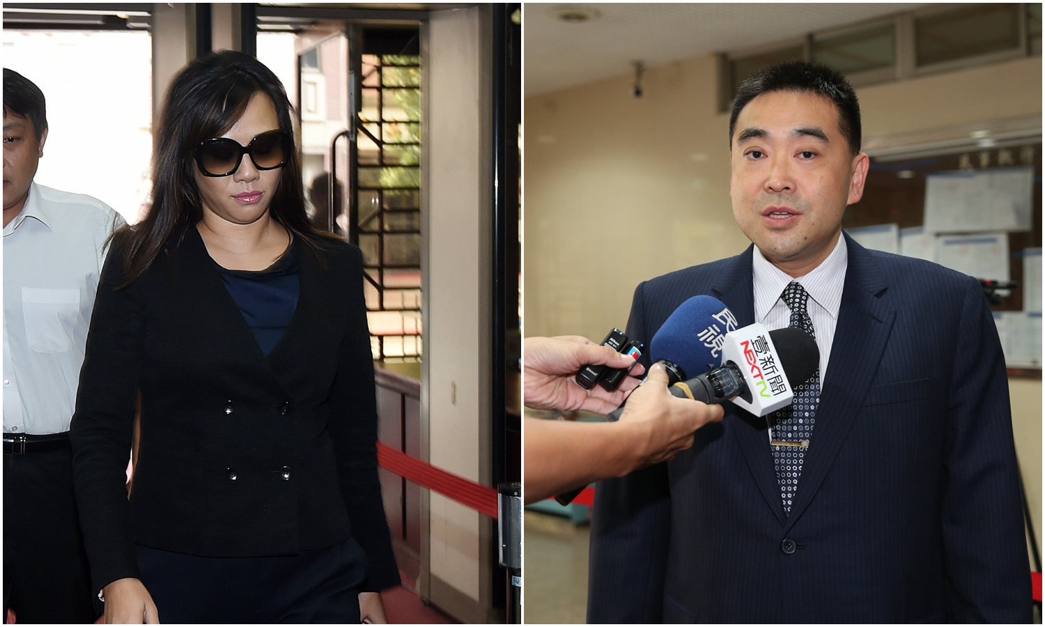 林知延上週四出庭時，再度和老婆喊話盼能好好坐下來談。