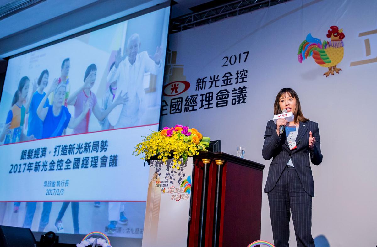 吳欣盈個性直率,常得罪人,讓老爸也很頭大。(新光提供)