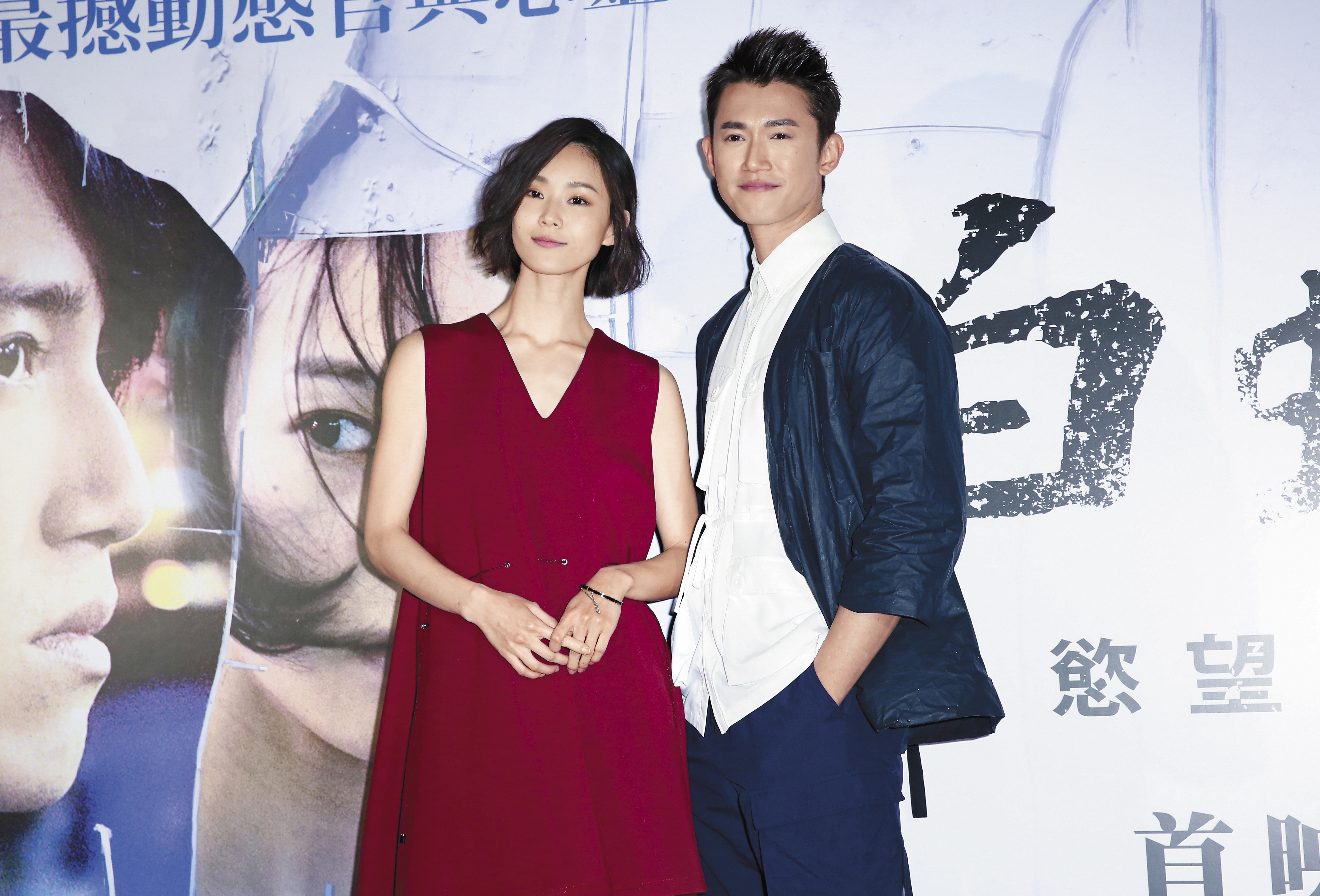  鍾瑶和吳慷仁（右）的戀情去年曝光後，讓她的知名度一路攀升。