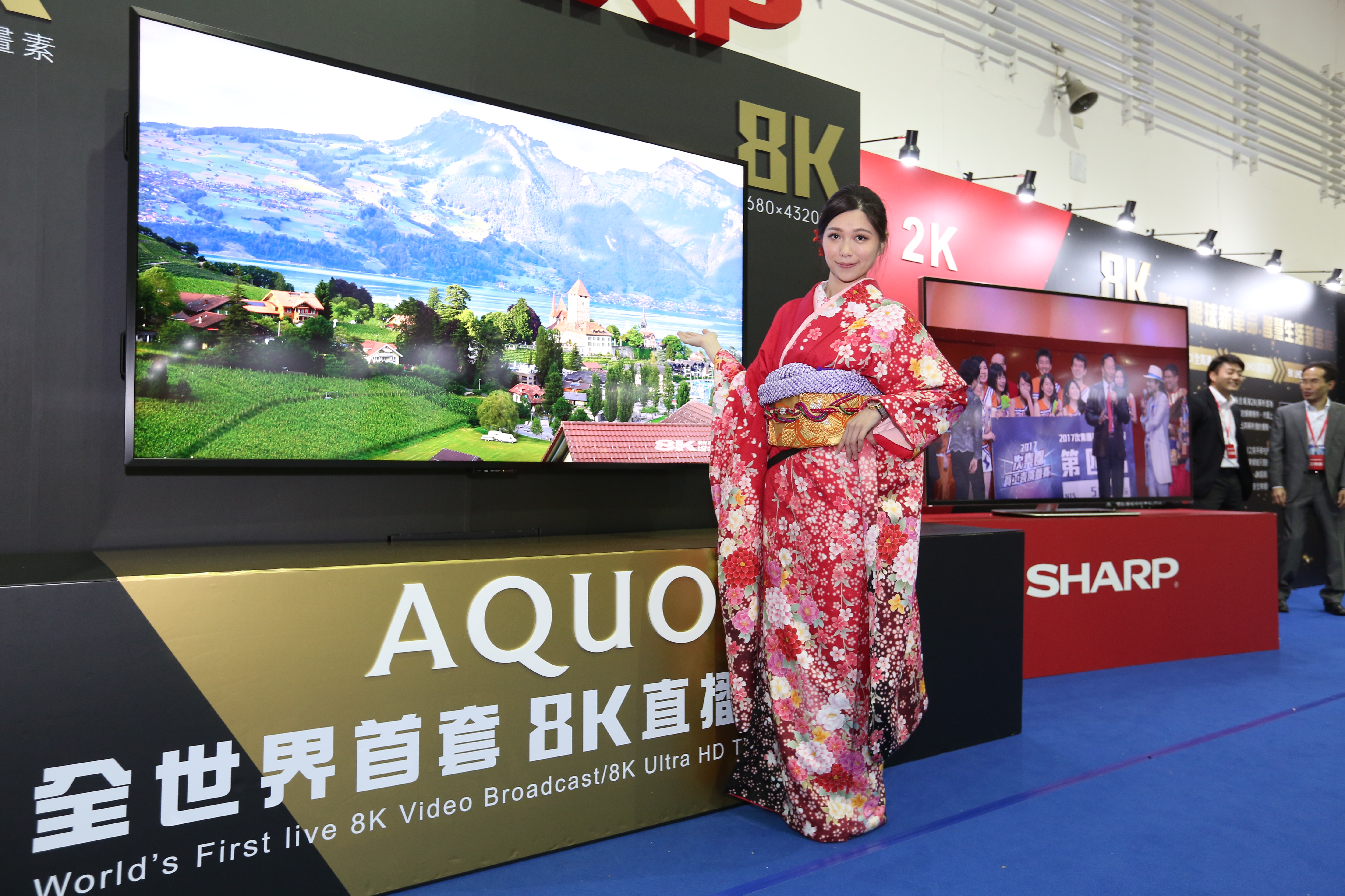 夏普在鴻海入主後營運明顯好轉，液晶電視的占有率也大幅提升。