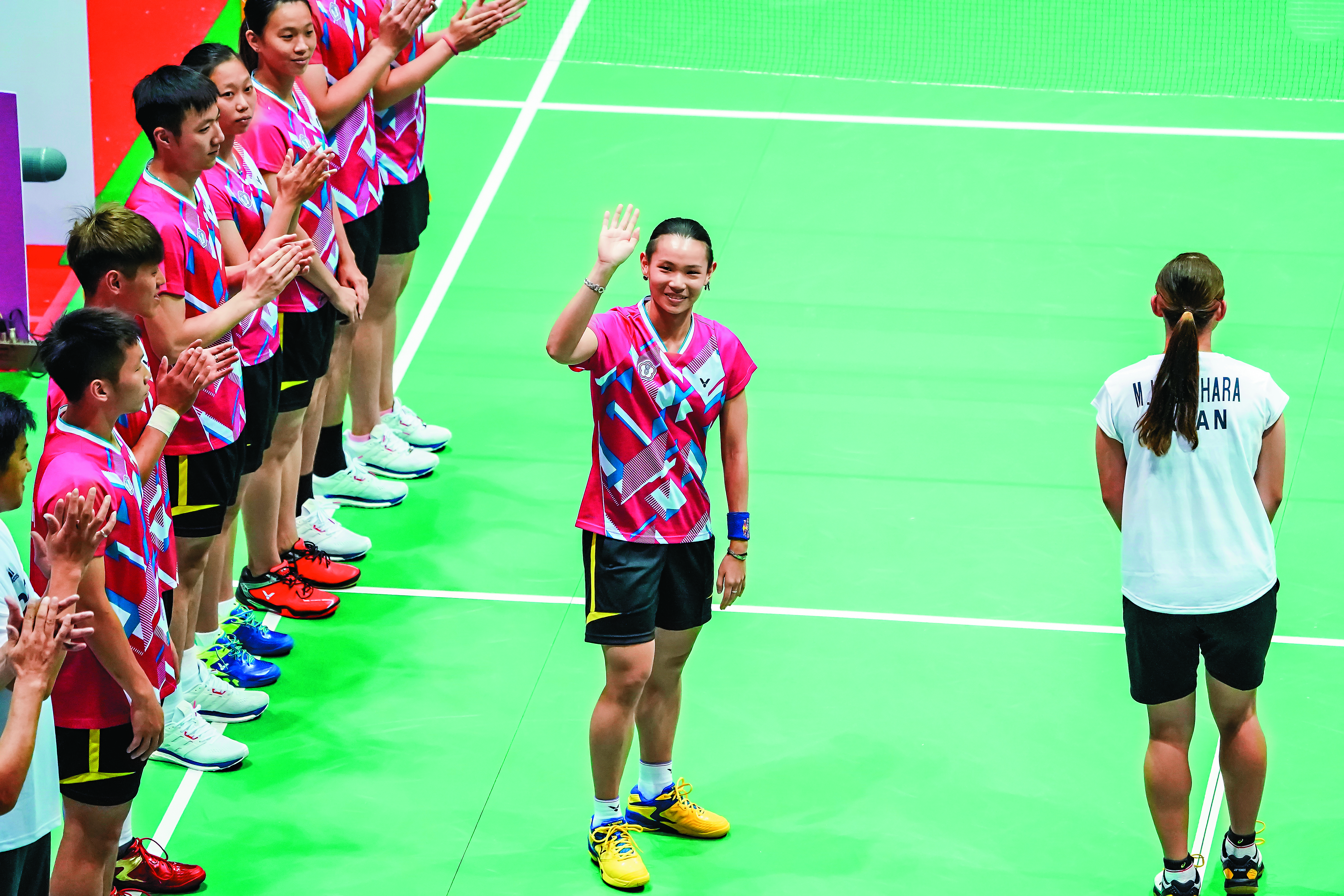 世大運羽球團體賽金牌，戴資穎。