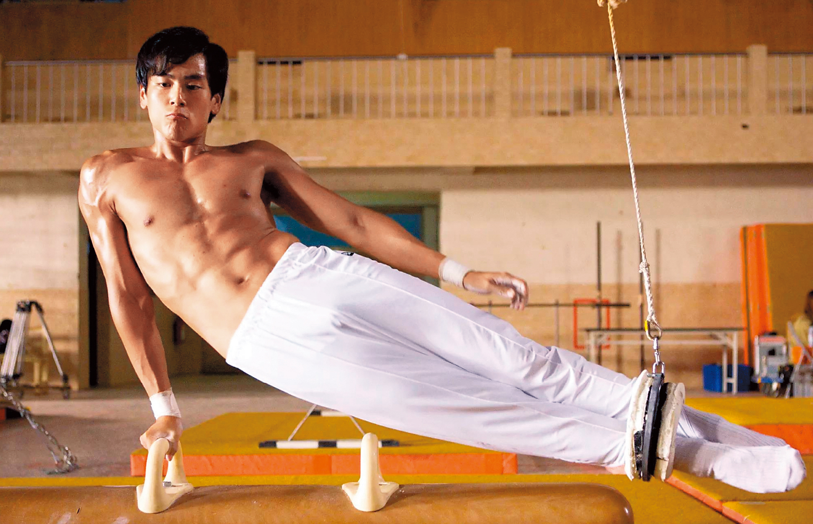 《翻滾吧！阿信》是彭于晏早期的代表作，讓他成功立足台灣。