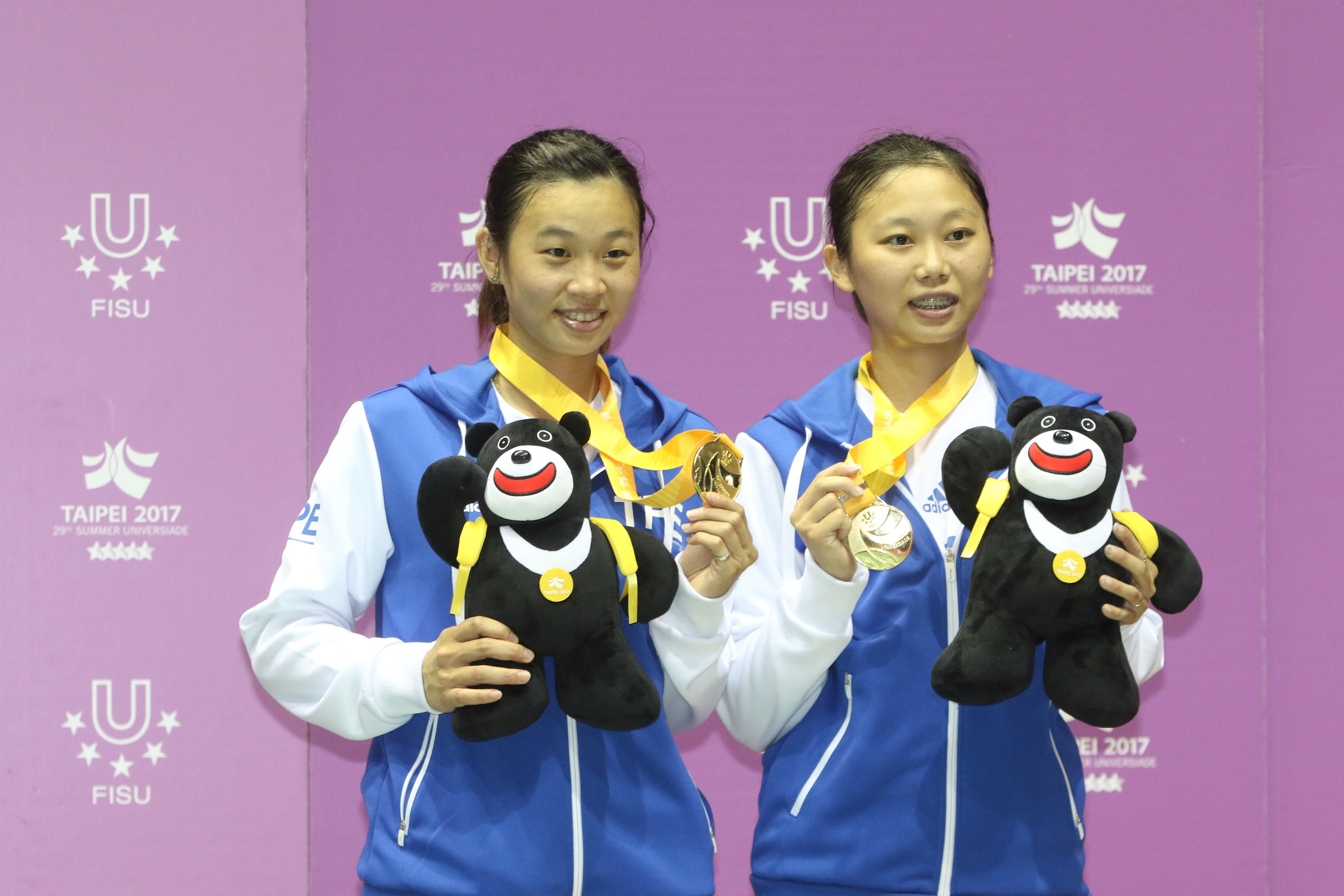 2人為中華隊再添羽球項目金牌。