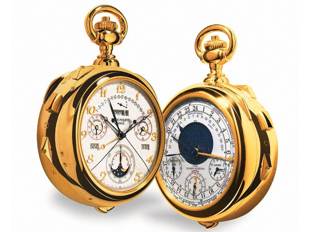 1989年為紀念PATEK PHILIPPE創立125週年推出的Cal.89懷錶，擁有33項功能、1728枚零件，是當時最複雜的時計。僅生產鉑金、18K黃金、18K枚瑰金與18K白金共四枚，其中黃金版曾於2017年出現在蘇富比拍賣會（Sotheby's）上，不過低於640萬美金（約1.9億）的出價使之以流標收場