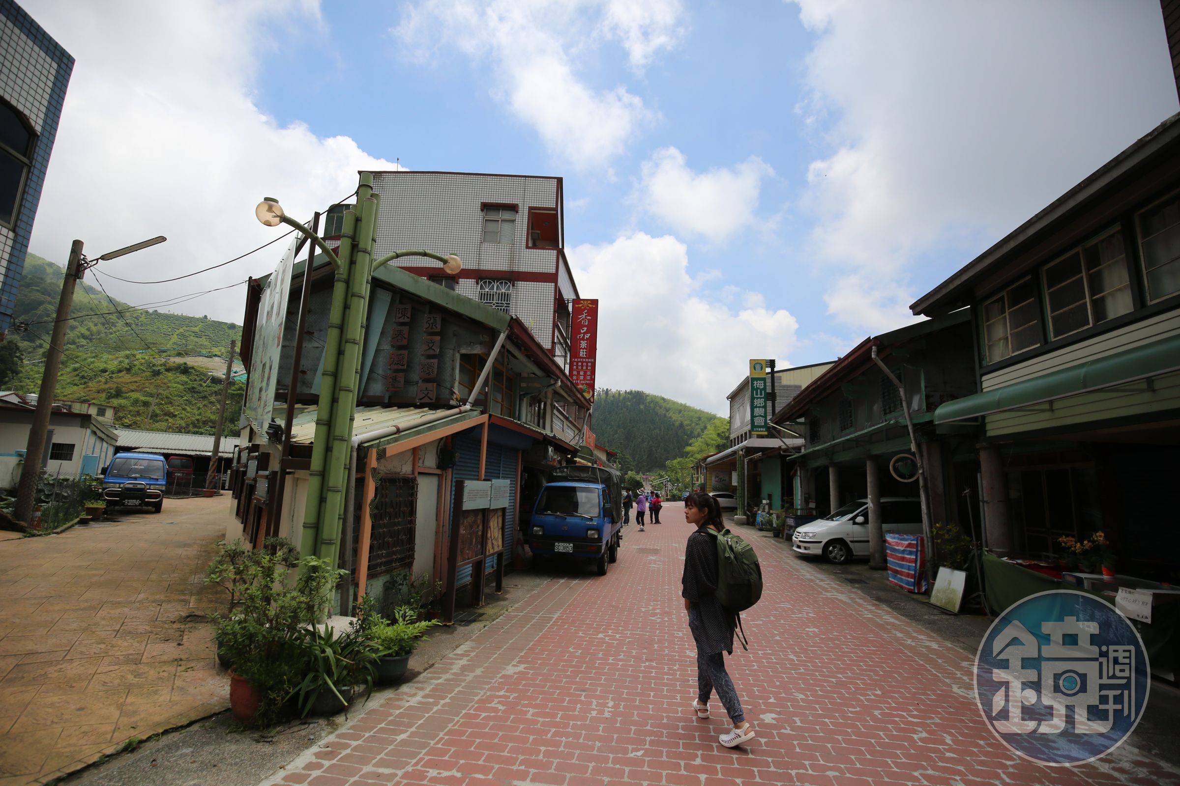 嘉義太平老街保留許多老屋，樣貌純樸。