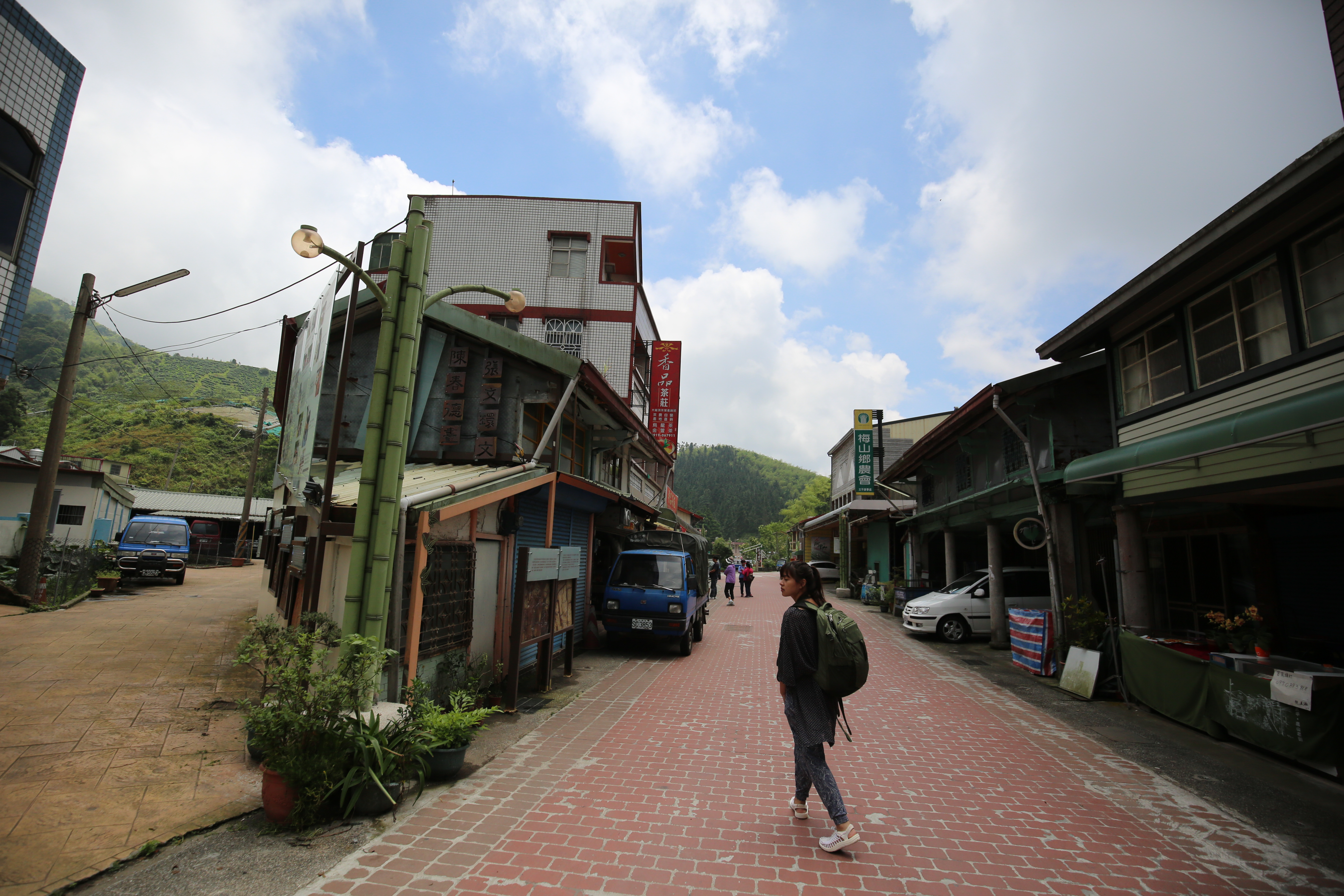 嘉義太平老街保留許多老屋，樣貌純樸。