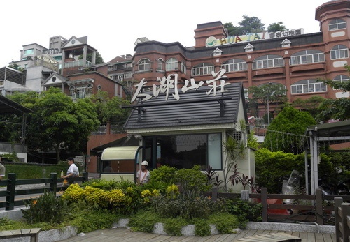 大湖山莊外觀。