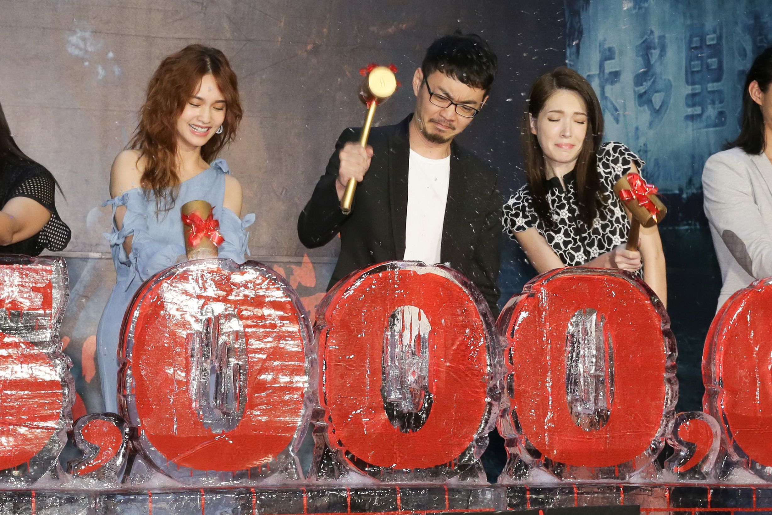 《紅衣小女孩2》2017國片冠軍慶功記者會。