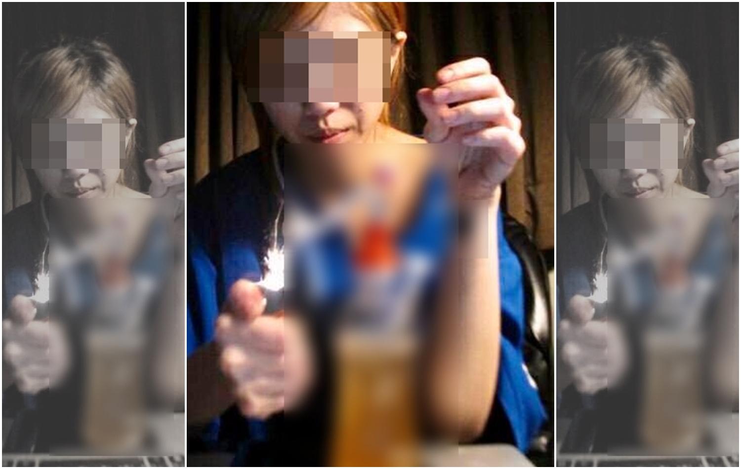 李男在臉書貼出學姐周女吸毒的照片,痛批她是借錢不成才報復提告。(翻攝李男臉書)
