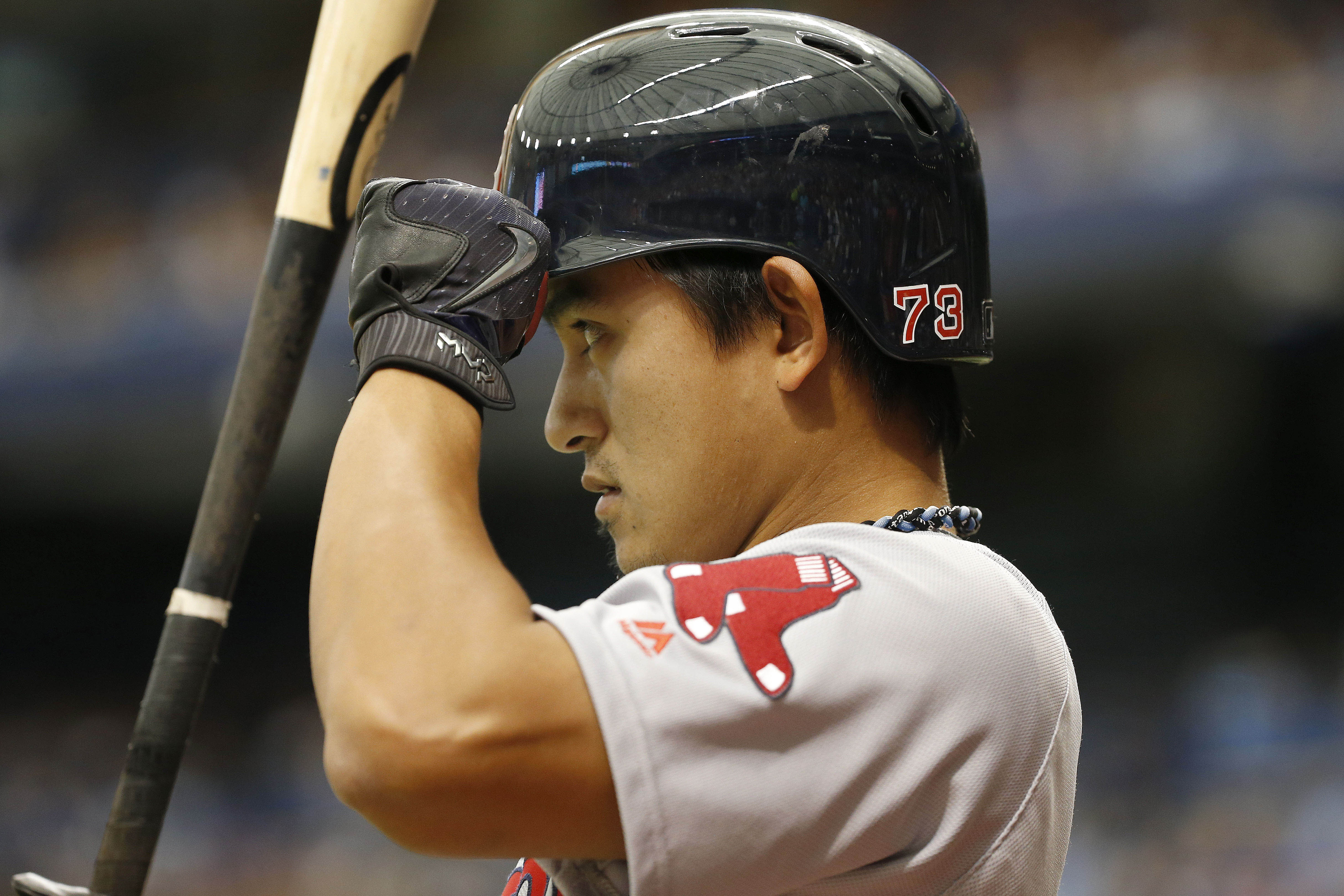 831大限後，林子偉趁9月1日擴編重返大聯盟，今天3支1，打的還是洋基的田中將大，是好的開始。（東方IC）