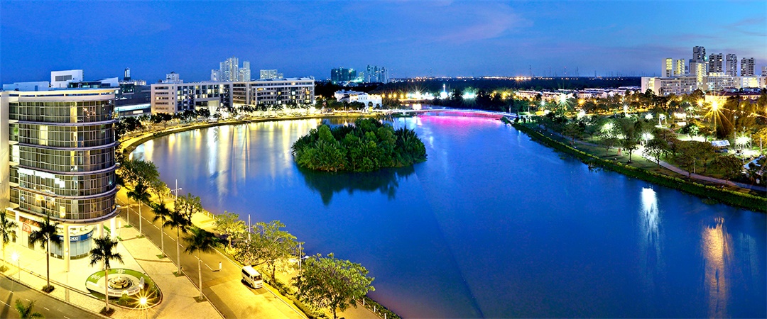 富美興新都心的造鎮計畫，有「越版信義區」之稱。