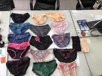 擁有碩士學歷的湯姓內衣賊供稱,因曾受女性欺騙,才偷內衣褲洩憤。