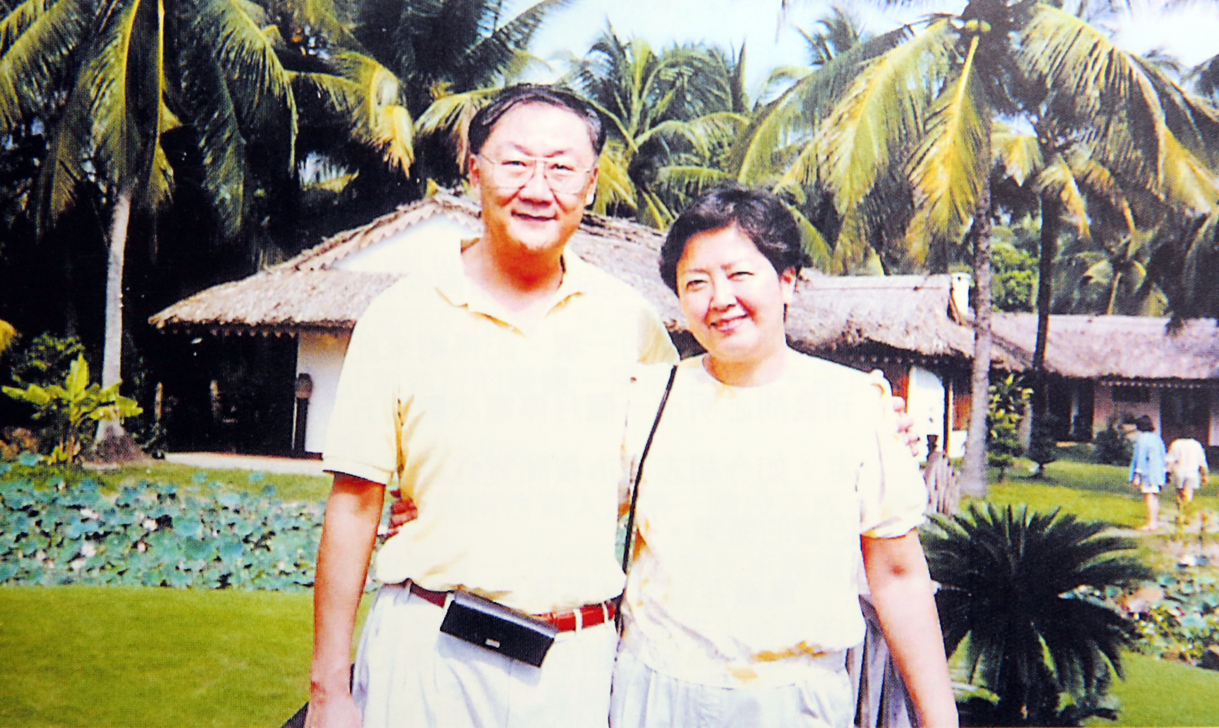 丁善理太太丁費宗清是曾國藩後代，母親張心漪為曾國藩之曾外孫女。（翻攝自《謹把這裡作故鄉》）