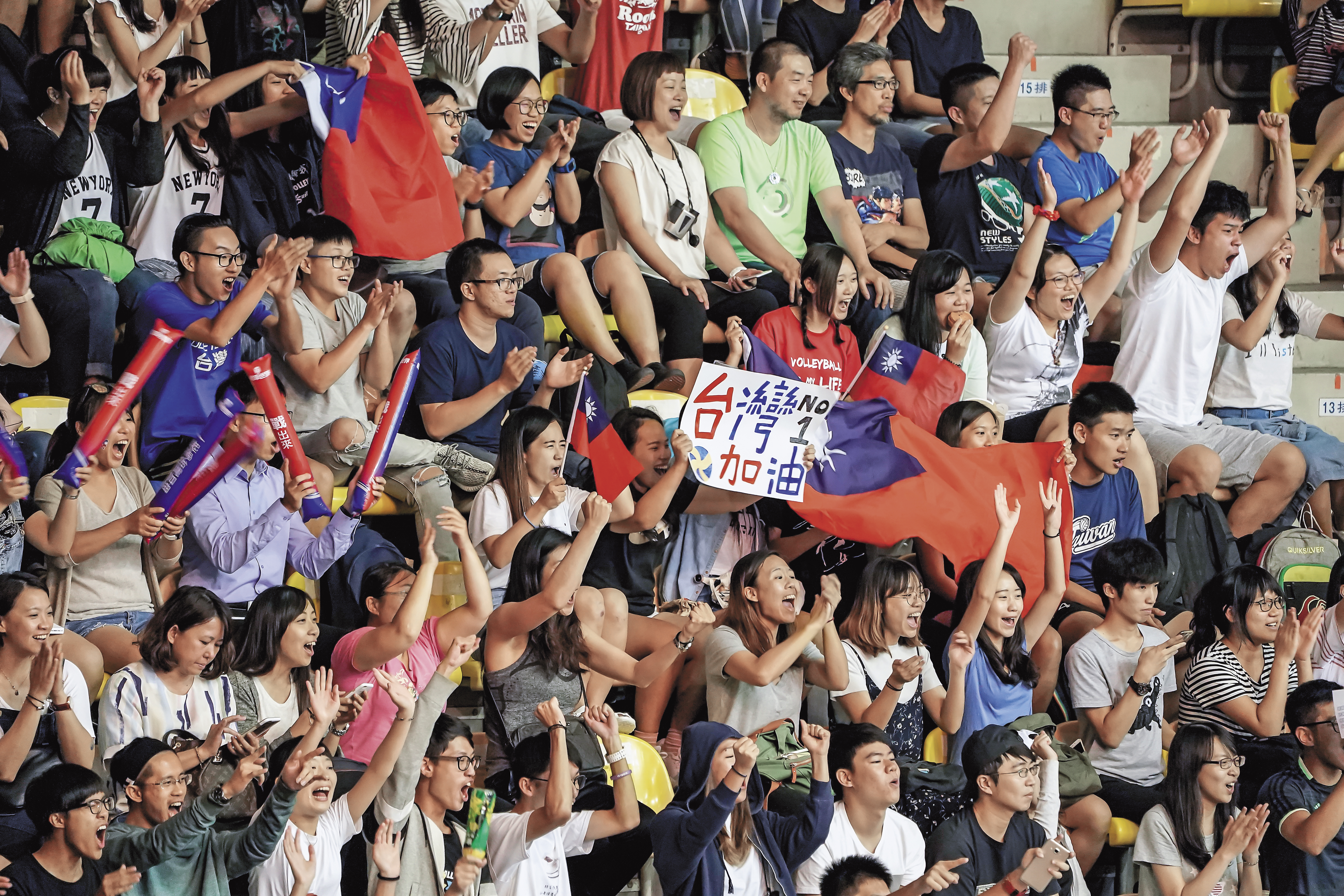 世大運中華隊成績出色，捷報不斷，民眾情緒跟著拉高。