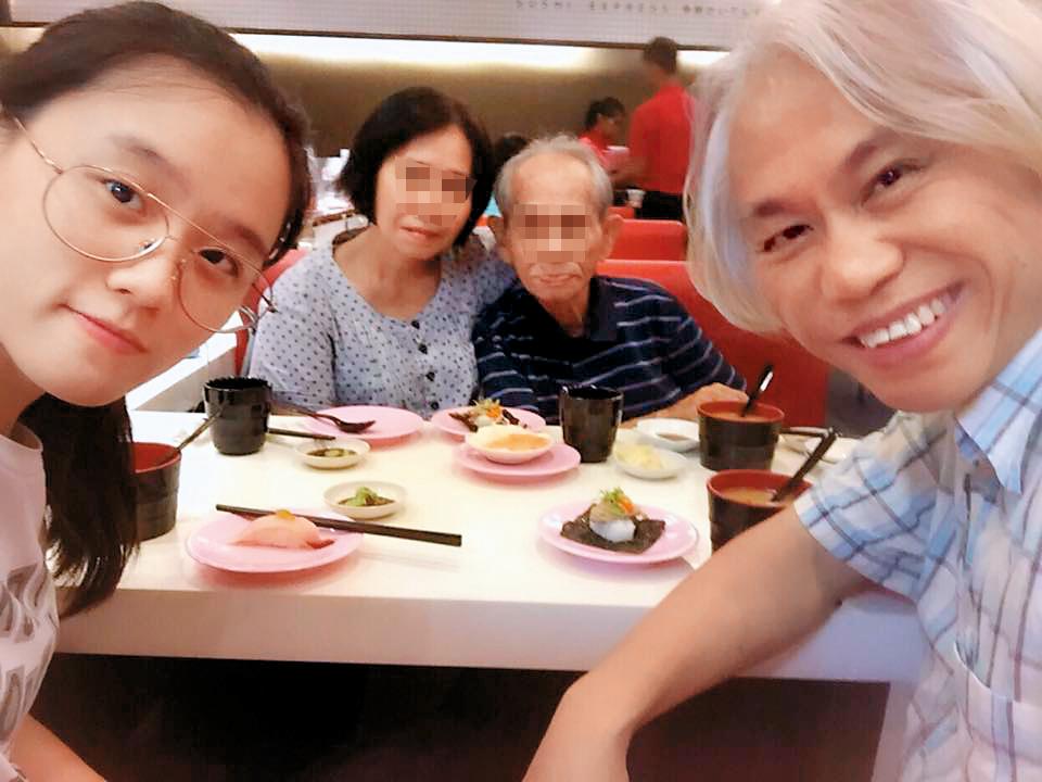 據說李坤城的家人已經十分接受林靖恩;當初他們交往,李家人其實也不怎麼看好。(翻攝自林靖恩臉書)