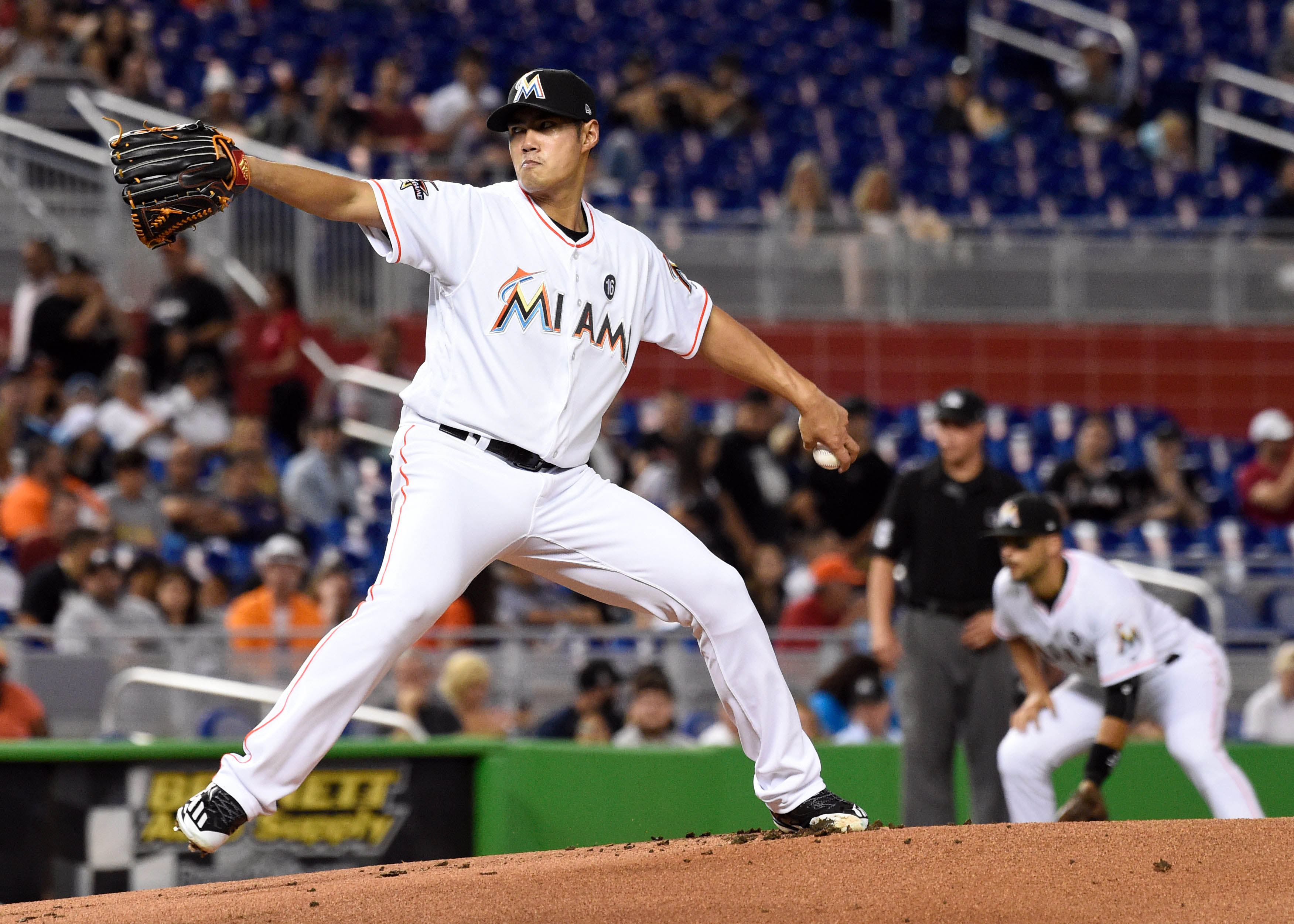 陳偉殷今天帳面上是11球裡有8個好球，比例相當理想。（東方IC）